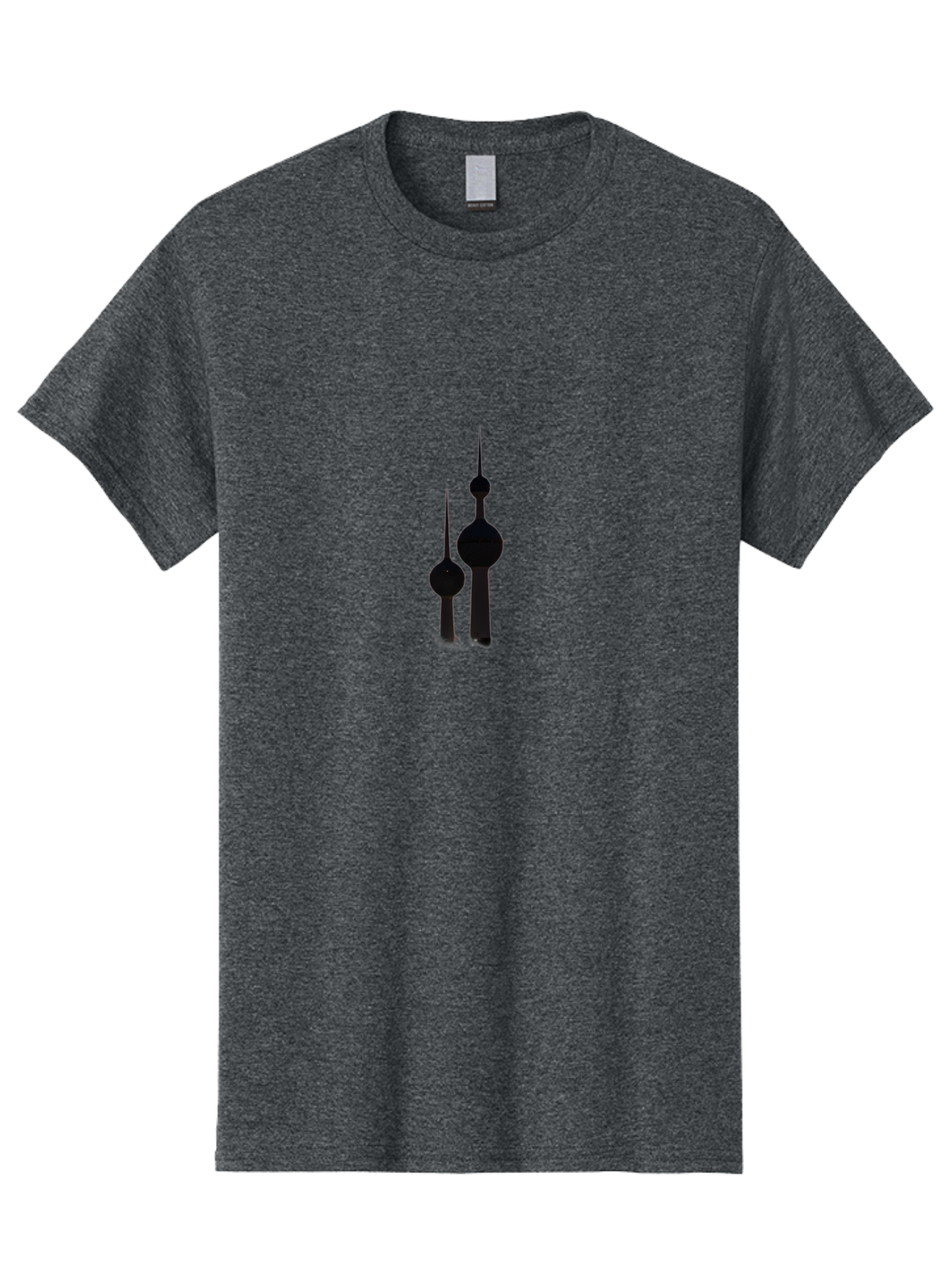 Kuwait-Towers Men'S Graphic Tee, 100% Cotton, Comfortable Casual Summer Wear, Machine Washable, Vintage Camera, Old Camera, Antique Camera, Black Camera, Classic Photography, Photography Equipment, Nostalgic Device, Film Camera, Camera Art Bag673
