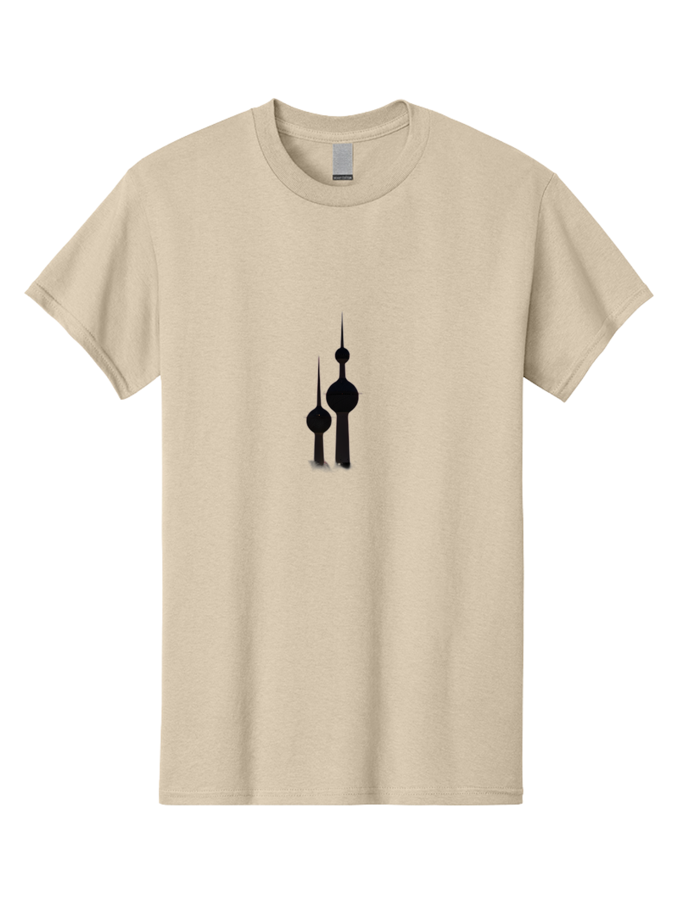 Kuwait-Towers Men'S Graphic Tee, 100% Cotton, Comfortable Casual Summer Wear, Machine Washable, Vintage Camera, Old Camera, Antique Camera, Black Camera, Classic Photography, Photography Equipment, Nostalgic Device, Film Camera, Camera Art Bag673