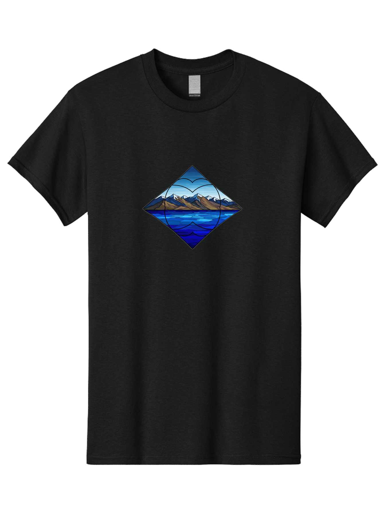 Lake-And-Mountains Men'S Graphic Tee, 100% Cotton, Comfortable Casual Summer Wear, Machine Washable, Vintage Camera, Old Camera, Antique Camera, Black Camera, Classic Photography, Photography Equipment, Nostalgic Device, Film Camera, Bag677