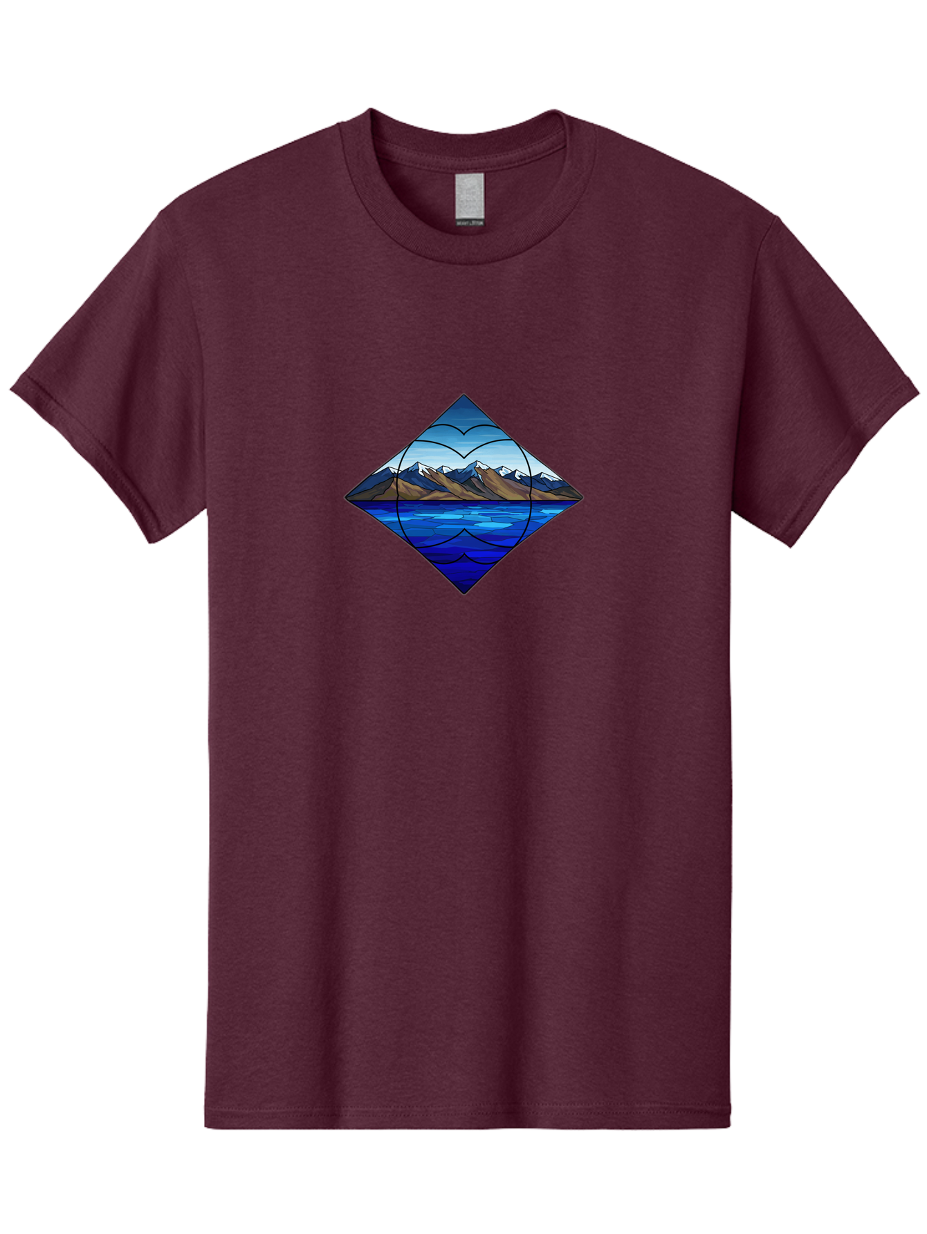 Lake-And-Mountains Men'S Graphic Tee, 100% Cotton, Comfortable Casual Summer Wear, Machine Washable, Vintage Camera, Old Camera, Antique Camera, Black Camera, Classic Photography, Photography Equipment, Nostalgic Device, Film Camera, Bag677