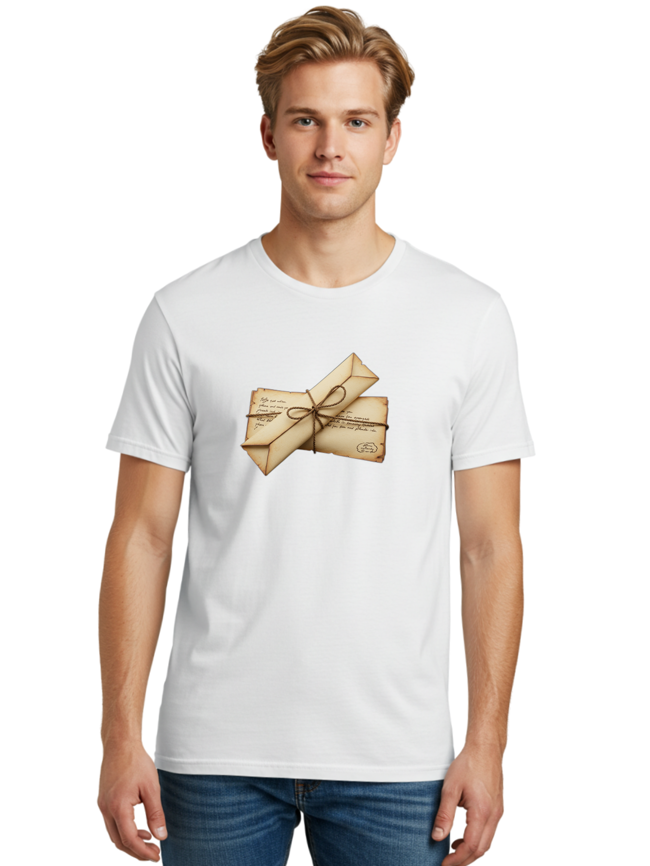 Letters-Tied-Twine Men'S Graphic Tee, 100% Cotton, Comfortable Casual Summer Wear, Machine Washable, Vintage Camera, Old Camera, Antique Camera, Black Camera, Classic Photography, Photography Equipment, Nostalgic Device, Film Camera, Bag691
