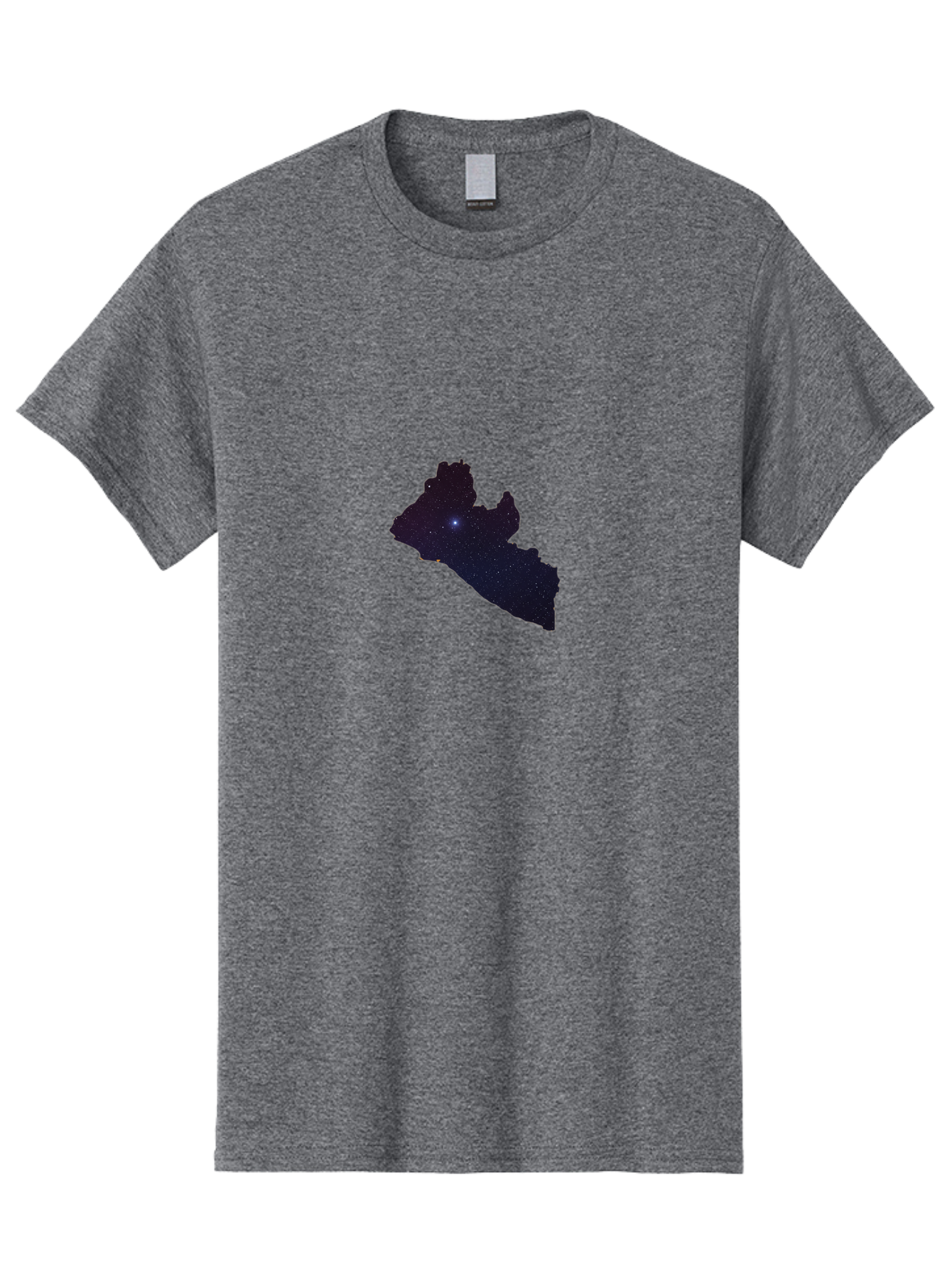 Liberia-Star-Map Men'S Graphic Tee, 100% Cotton, Comfortable Casual Summer Wear, Machine Washable, Vintage Camera, Old Camera, Antique Camera, Black Camera, Classic Photography, Photography Equipment, Nostalgic Device, Film Camera, Camera Art Bag693