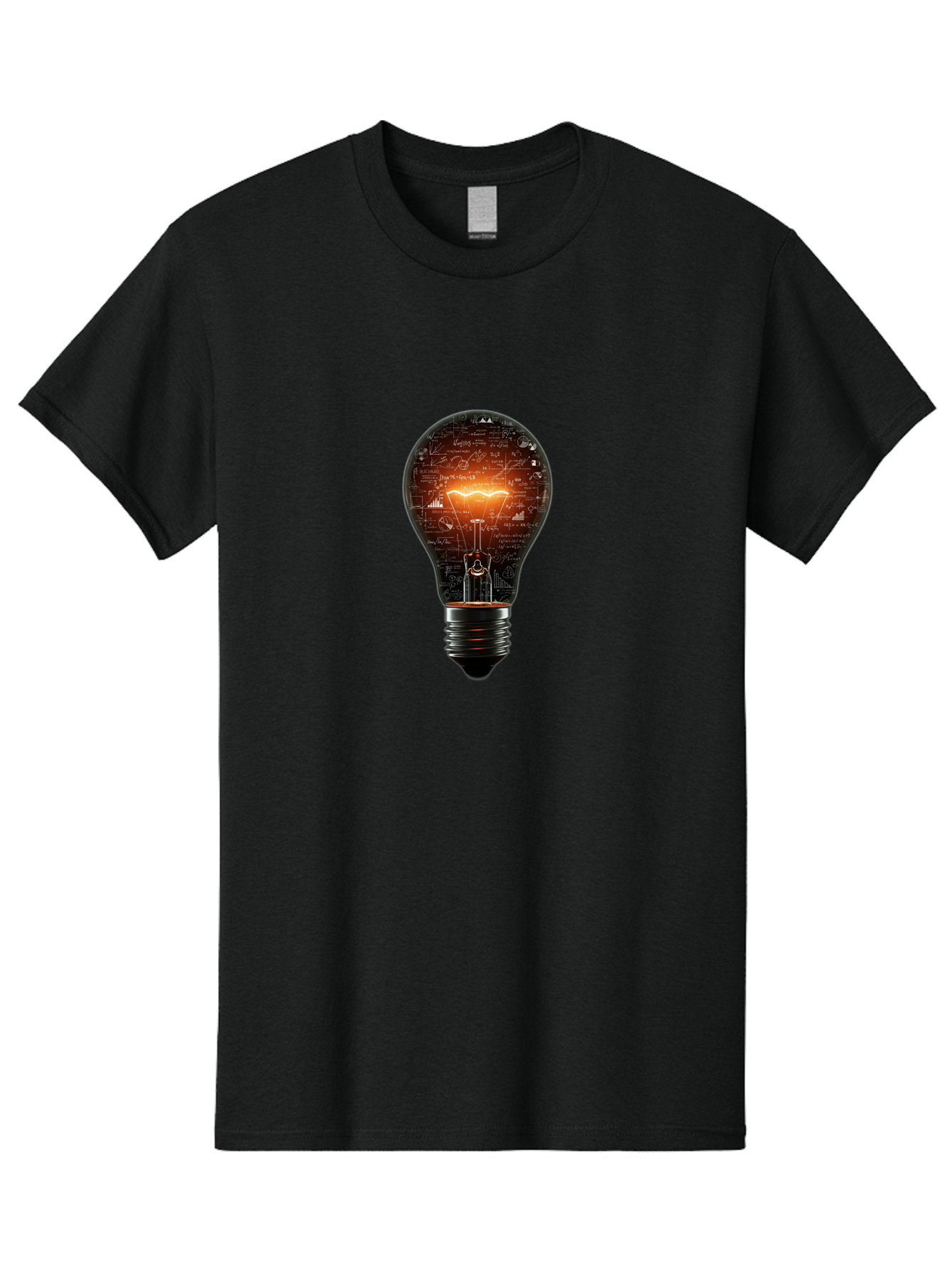 Lightbulb-With-Charts-And-Graphs Men'S Graphic Tee, 100% Cotton, Comfortable Casual Summer Wear, Machine Washable, Vintage Camera, Old Camera, Antique Camera, Black Camera, Classic Photography, Photography Equipment, Nostalgic Device, Bag697