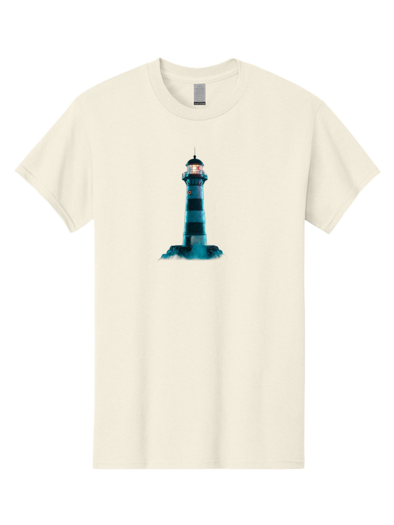 Lighthouse-16 Men'S Graphic Tee, 100% Cotton, Comfortable Casual Summer Wear, Machine Washable, Vintage Camera, Old Camera, Antique Camera, Black Camera, Classic Photography, Photography Equipment, Nostalgic Device, Film Camera, Camera Art Bag705