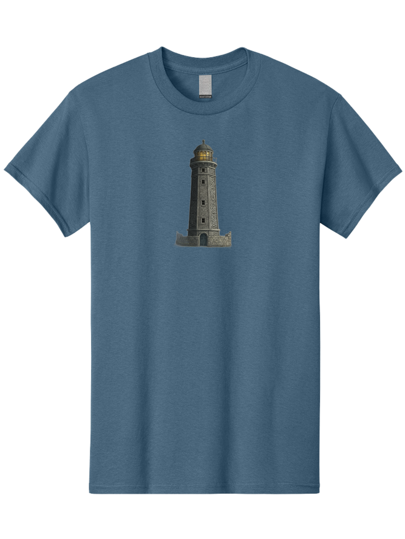 Lighthouse-7 Men'S Graphic Tee, 100% Cotton, Comfortable Casual Summer Wear, Machine Washable, Vintage Camera, Old Camera, Antique Camera, Black Camera, Classic Photography, Photography Equipment, Nostalgic Device, Film Camera, Camera Art Bag711