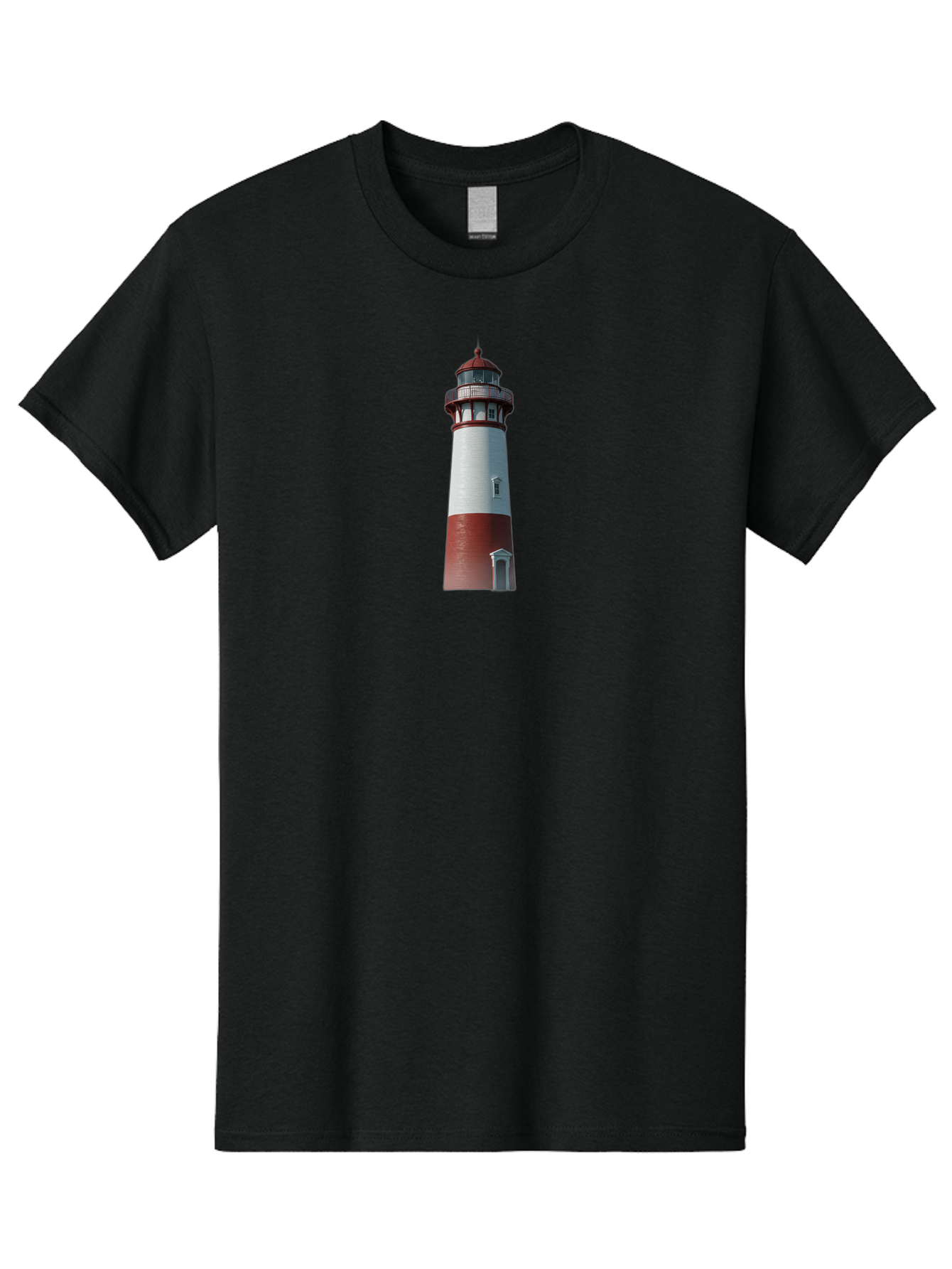 Lighthouse-8 Men'S Graphic Tee, 100% Cotton, Comfortable Casual Summer Wear, Machine Washable, Vintage Camera, Old Camera, Antique Camera, Black Camera, Classic Photography, Photography Equipment, Nostalgic Device, Film Camera, Camera Art Bag712