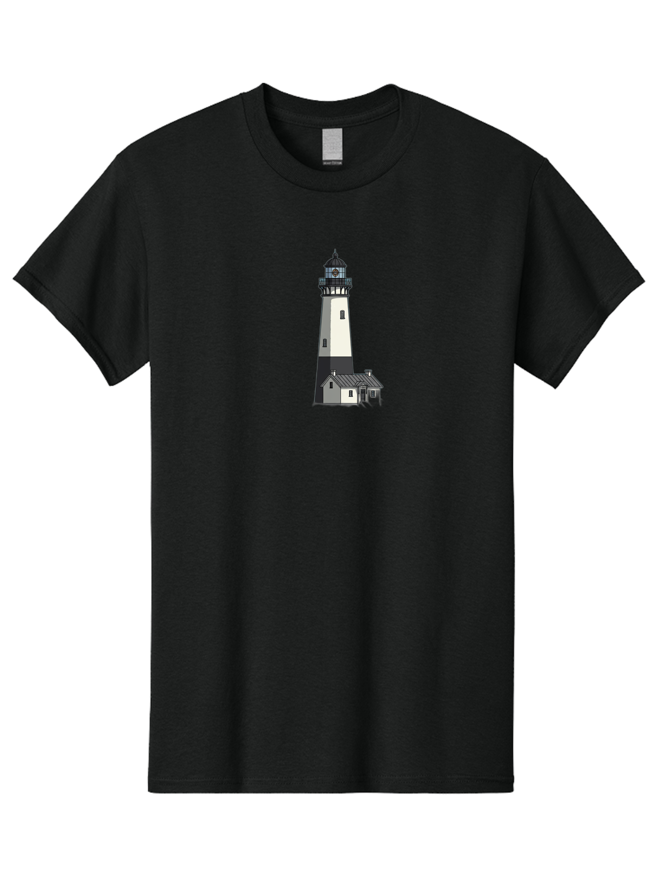 Lighthouse-9 Men'S Graphic Tee, 100% Cotton, Comfortable Casual Summer Wear, Machine Washable, Vintage Camera, Old Camera, Antique Camera, Black Camera, Classic Photography, Photography Equipment, Nostalgic Device, Film Camera, Camera Art Bag713