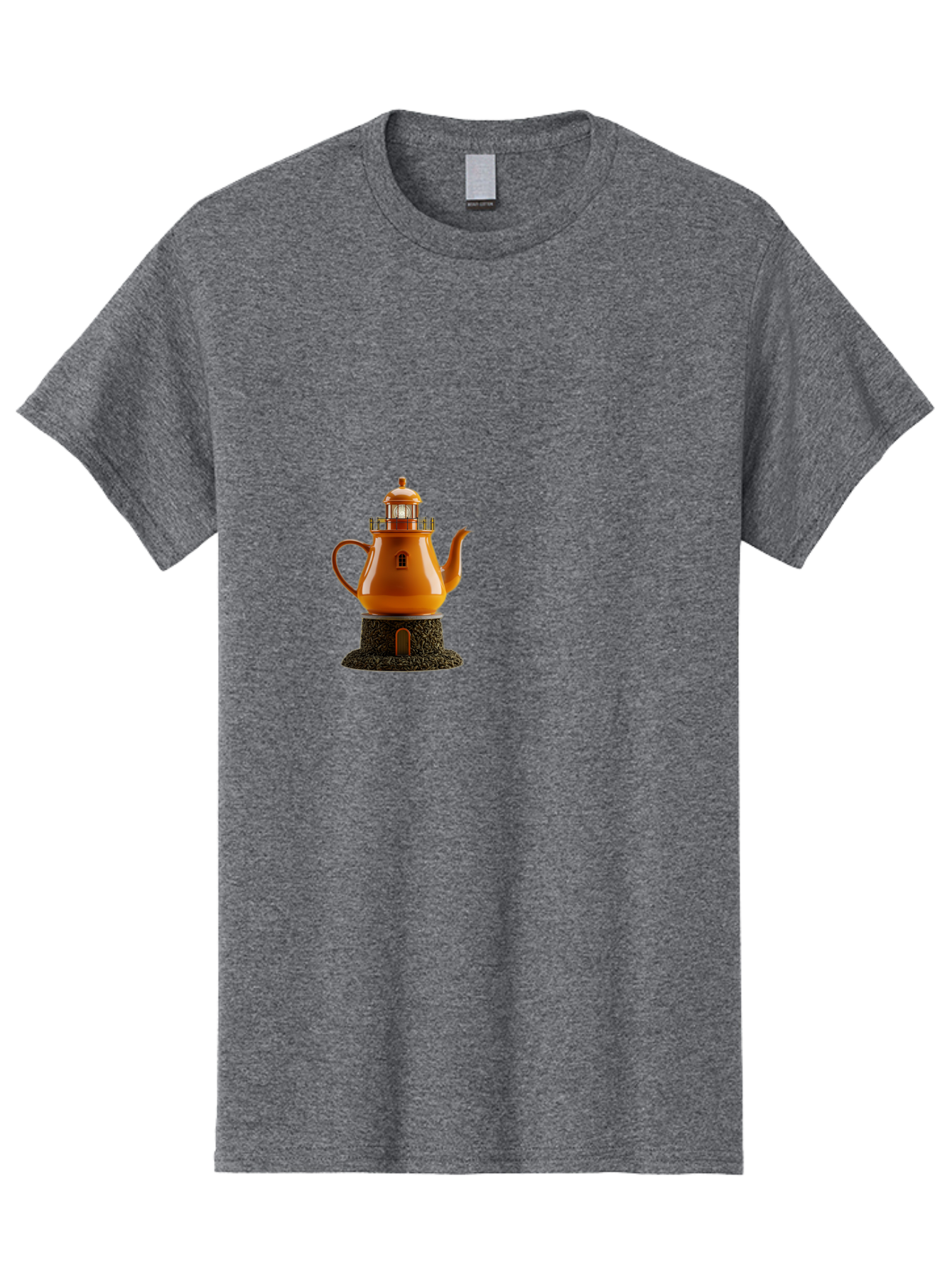 Lighthouse-Teapot Men'S Graphic Tee, 100% Cotton, Comfortable Casual Summer Wear, Machine Washable, Vintage Camera, Old Camera, Antique Camera, Black Camera, Classic Photography, Photography Equipment, Nostalgic Device, Film Camera, Camera Art Bag726
