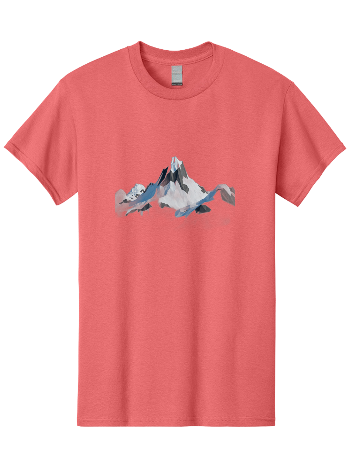 Low-Poly-Mountain-Landscape Men'S Graphic Tee, 100% Cotton, Comfortable Casual Summer Wear, Machine Washable, Vintage Camera, Old Camera, Antique Camera, Black Camera, Classic Photography, Photography Equipment, Nostalgic Device, Film Camera, Bag733