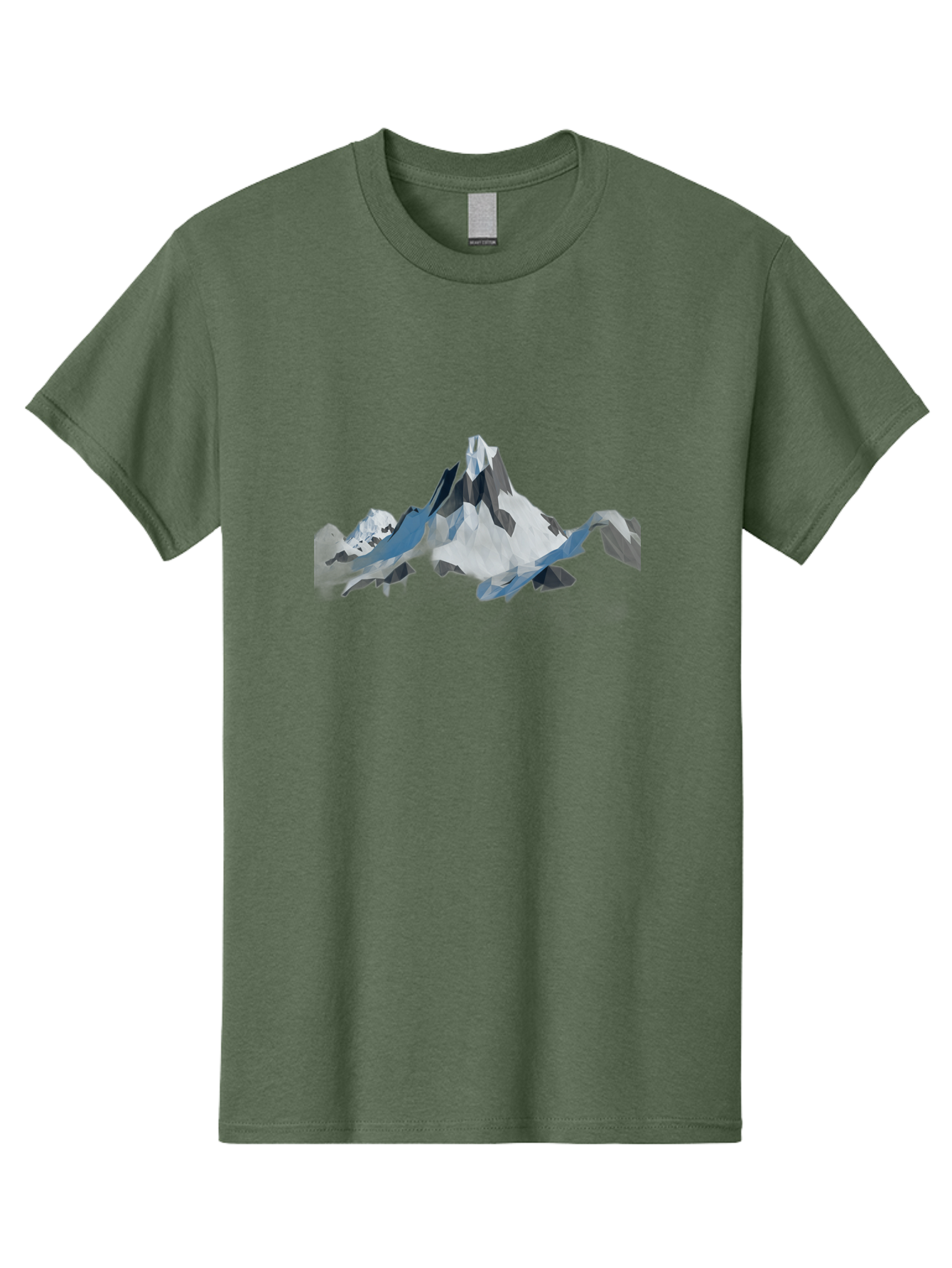 Low-Poly-Mountain-Landscape Men'S Graphic Tee, 100% Cotton, Comfortable Casual Summer Wear, Machine Washable, Vintage Camera, Old Camera, Antique Camera, Black Camera, Classic Photography, Photography Equipment, Nostalgic Device, Film Camera, Bag733