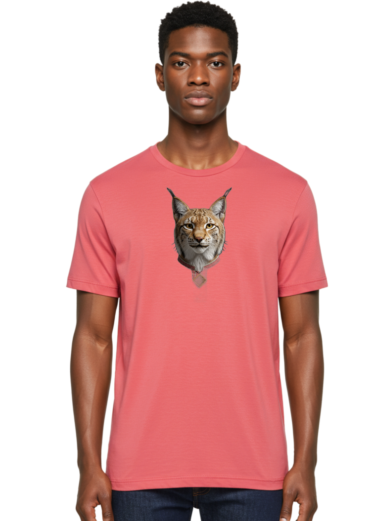 Lynx-Head Men'S Graphic Tee, 100% Cotton, Comfortable Casual Summer Wear, Machine Washable, Vintage Camera, Old Camera, Antique Camera, Black Camera, Classic Photography, Photography Equipment, Nostalgic Device, Film Camera, Camera Art Bag738