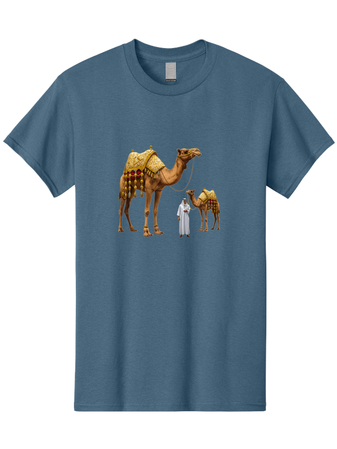 Man-With-Camels Men'S Graphic Tee, 100% Cotton, Comfortable Casual Summer Wear, Machine Washable, Vintage Camera, Old Camera, Antique Camera, Black Camera, Classic Photography, Photography Equipment, Nostalgic Device, Film Camera, Camera Art Bag751