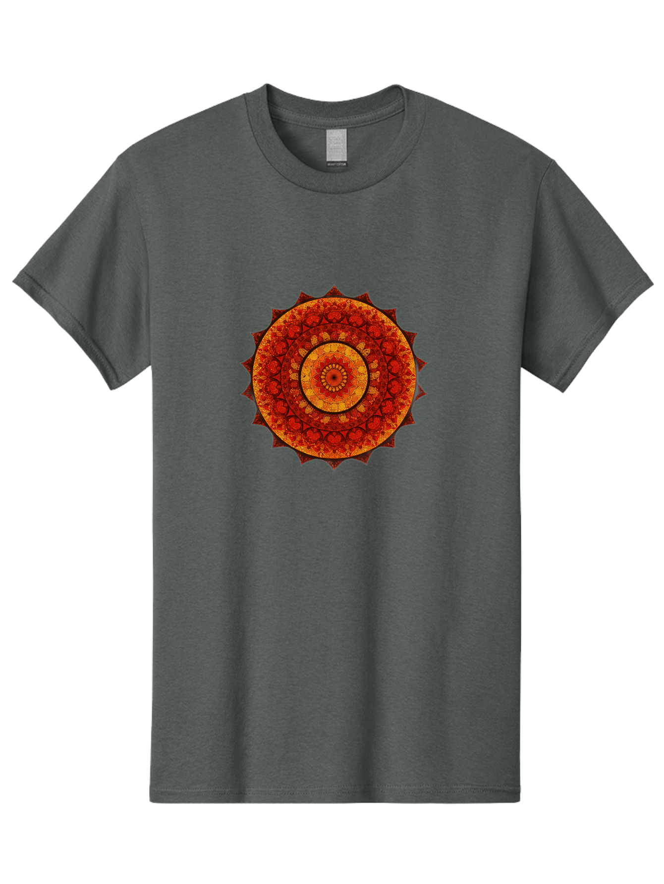 Mandala-1 Men'S Graphic Tee, 100% Cotton, Comfortable Casual Summer Wear, Machine Washable, Vintage Camera, Old Camera, Antique Camera, Black Camera, Classic Photography, Photography Equipment, Nostalgic Device, Film Camera, Camera Art Bag753