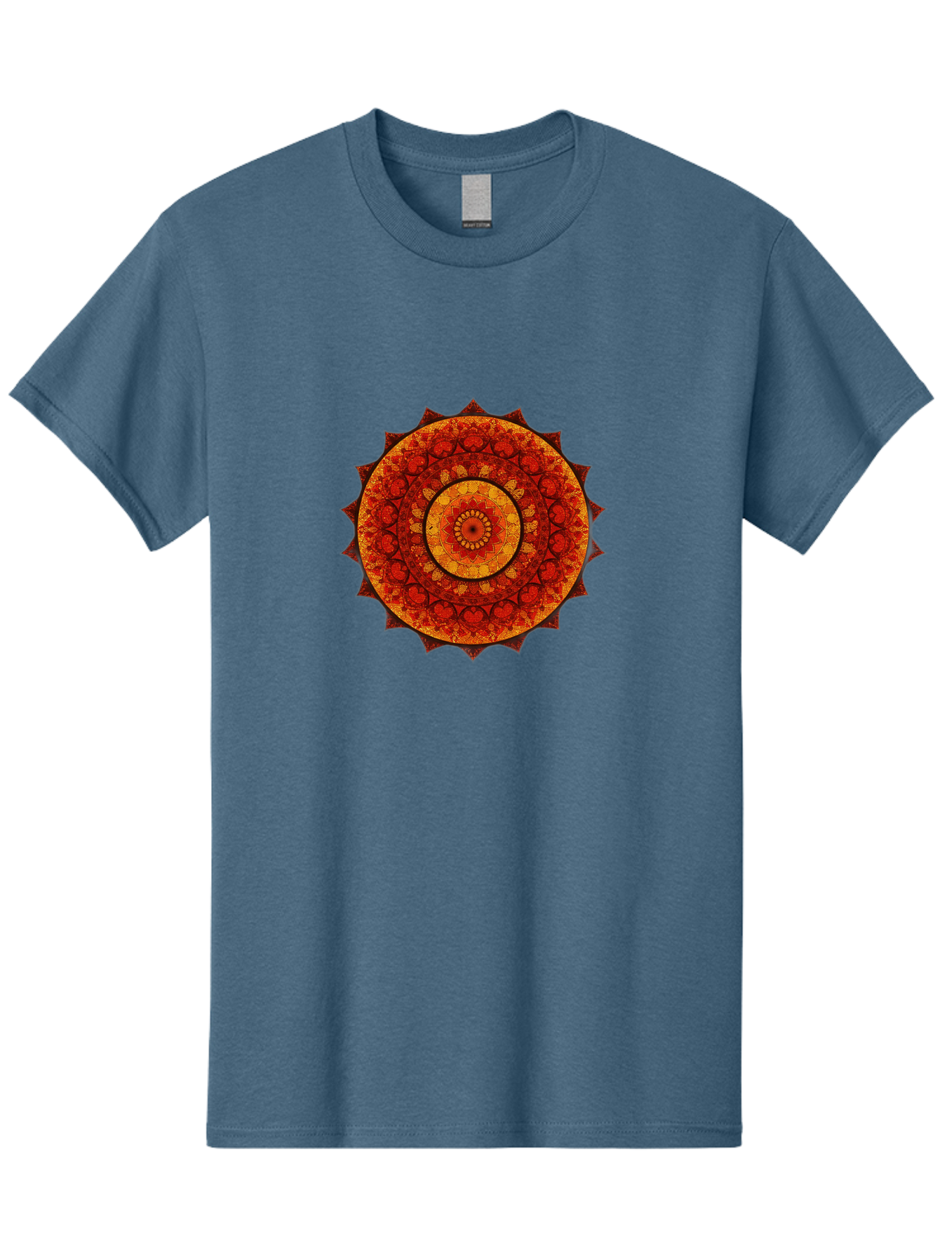 Mandala-1 Men'S Graphic Tee, 100% Cotton, Comfortable Casual Summer Wear, Machine Washable, Vintage Camera, Old Camera, Antique Camera, Black Camera, Classic Photography, Photography Equipment, Nostalgic Device, Film Camera, Camera Art Bag753