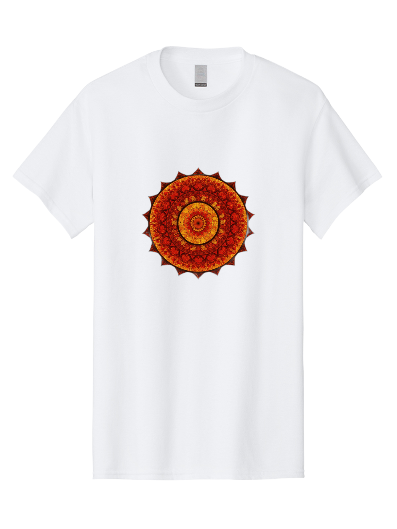 Mandala-1 Men'S Graphic Tee, 100% Cotton, Comfortable Casual Summer Wear, Machine Washable, Vintage Camera, Old Camera, Antique Camera, Black Camera, Classic Photography, Photography Equipment, Nostalgic Device, Film Camera, Camera Art Bag753