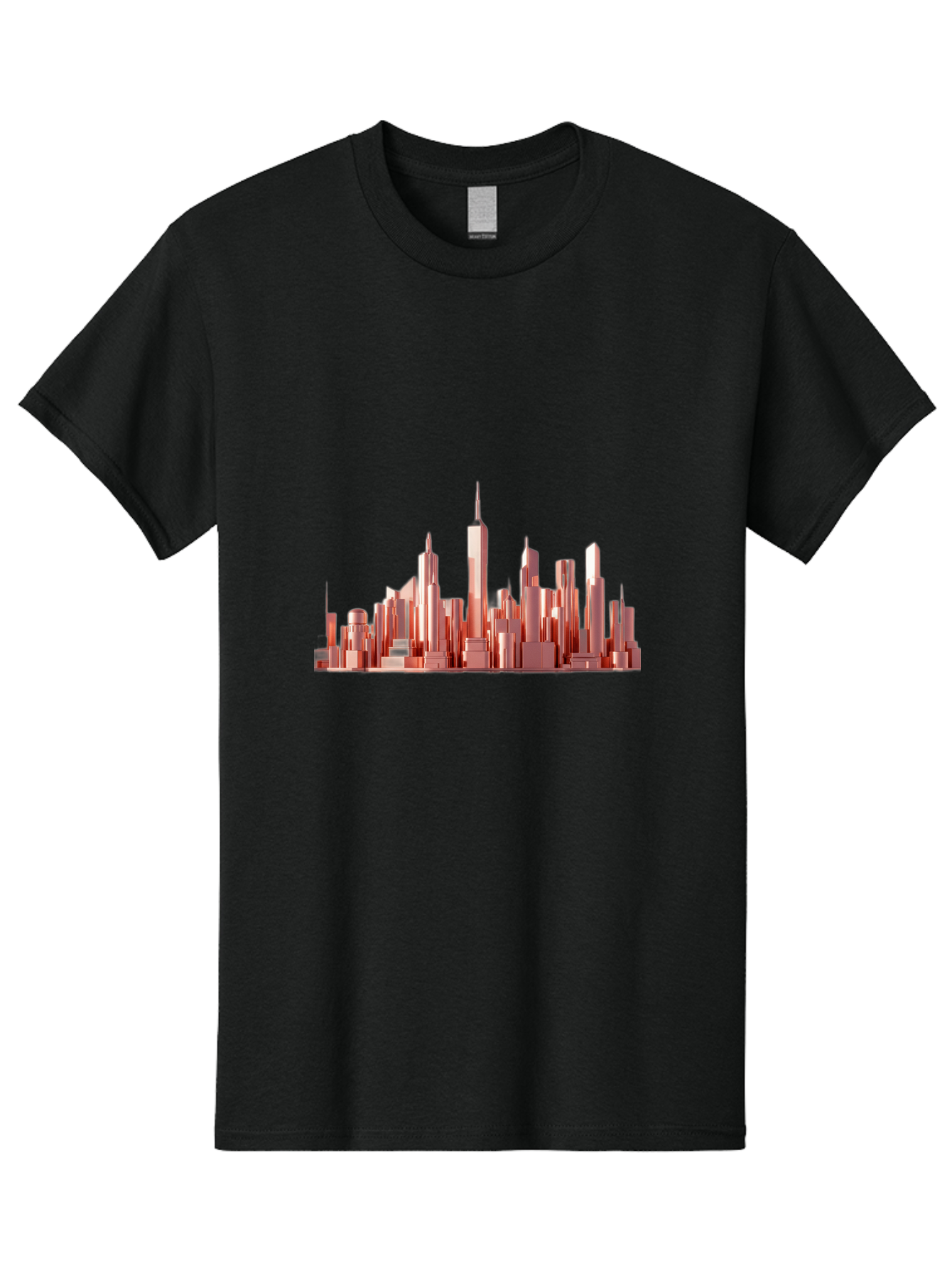 Manhattan-Skyline Men'S Graphic Tee, 100% Cotton, Comfortable Casual Summer Wear, Machine Washable, Vintage Camera, Old Camera, Antique Camera, Black Camera, Classic Photography, Photography Equipment, Nostalgic Device, Film Camera, Camera Art Bag758