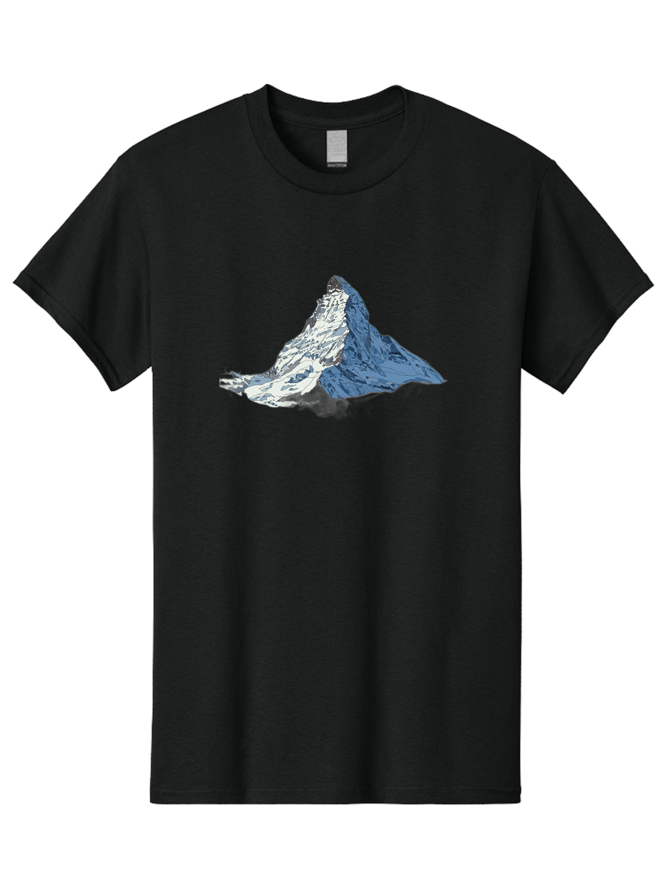 Matterhorn Men'S Graphic Tee, 100% Cotton, Comfortable Casual Summer Wear, Machine Washable, Vintage Camera, Old Camera, Antique Camera, Black Camera, Classic Photography, Photography Equipment, Nostalgic Device, Film Camera, Camera Art Bag763