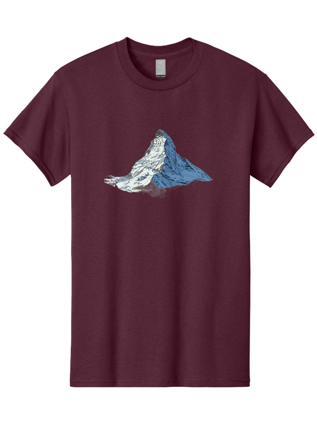 Matterhorn Men'S Graphic Tee, 100% Cotton, Comfortable Casual Summer Wear, Machine Washable, Vintage Camera, Old Camera, Antique Camera, Black Camera, Classic Photography, Photography Equipment, Nostalgic Device, Film Camera, Camera Art Bag763