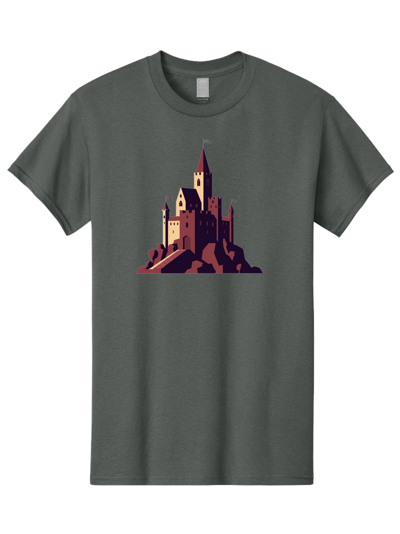 Medieval-Castle Men'S Graphic Tee, 100% Cotton, Comfortable Casual Summer Wear, Machine Washable, Vintage Camera, Old Camera, Antique Camera, Black Camera, Classic Photography, Photography Equipment, Nostalgic Device, Film Camera, Camera Art Bag765