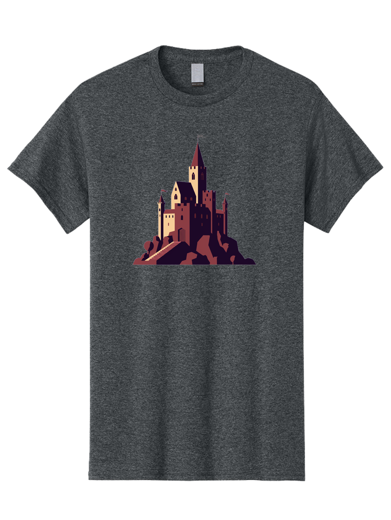 Medieval-Castle Men'S Graphic Tee, 100% Cotton, Comfortable Casual Summer Wear, Machine Washable, Vintage Camera, Old Camera, Antique Camera, Black Camera, Classic Photography, Photography Equipment, Nostalgic Device, Film Camera, Camera Art Bag765
