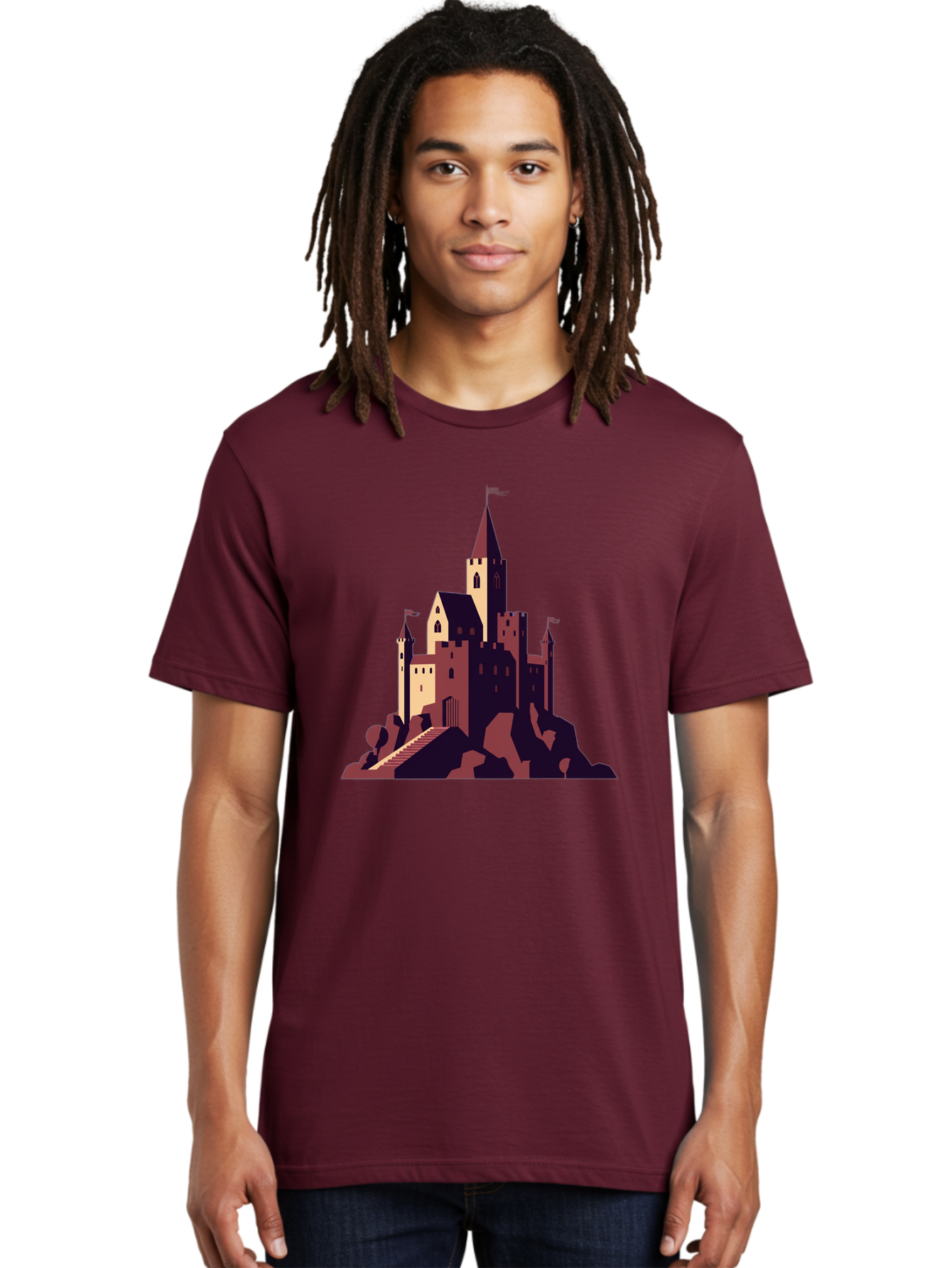Medieval-Castle Men'S Graphic Tee, 100% Cotton, Comfortable Casual Summer Wear, Machine Washable, Vintage Camera, Old Camera, Antique Camera, Black Camera, Classic Photography, Photography Equipment, Nostalgic Device, Film Camera, Camera Art Bag765