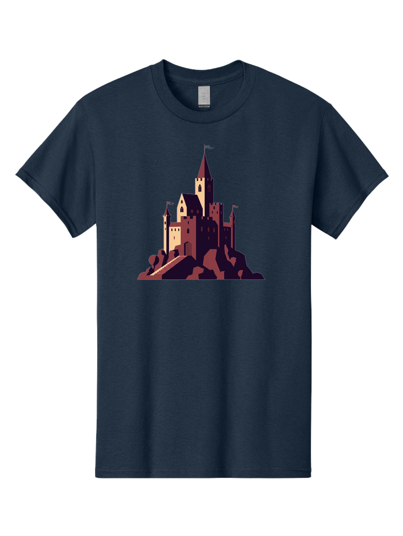 Medieval-Castle Men'S Graphic Tee, 100% Cotton, Comfortable Casual Summer Wear, Machine Washable, Vintage Camera, Old Camera, Antique Camera, Black Camera, Classic Photography, Photography Equipment, Nostalgic Device, Film Camera, Camera Art Bag765