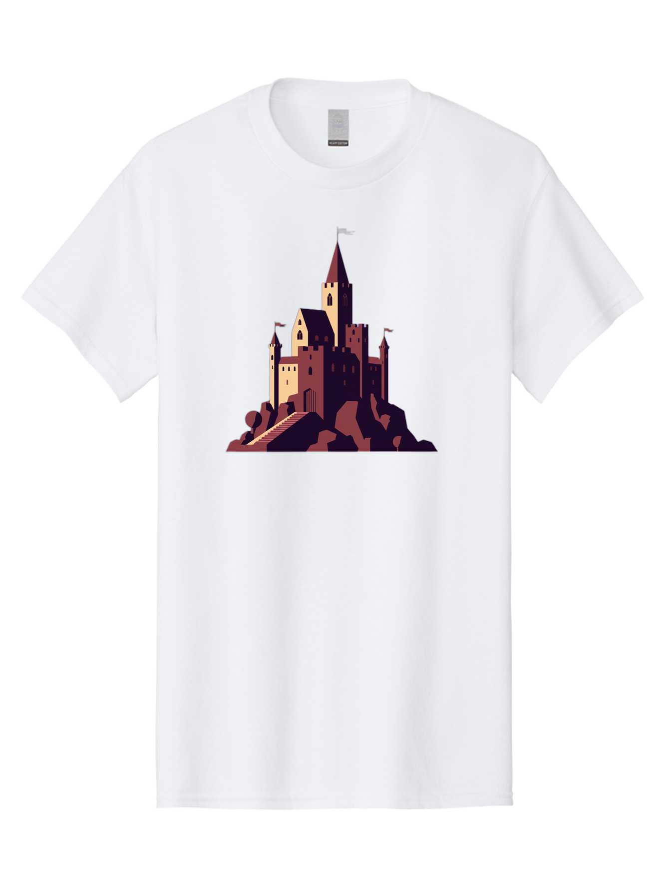 Medieval-Castle Men'S Graphic Tee, 100% Cotton, Comfortable Casual Summer Wear, Machine Washable, Vintage Camera, Old Camera, Antique Camera, Black Camera, Classic Photography, Photography Equipment, Nostalgic Device, Film Camera, Camera Art Bag765