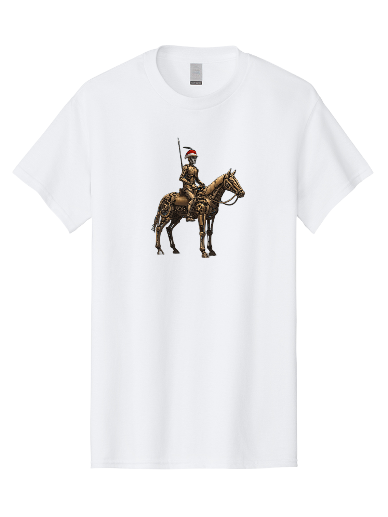 Medieval-Knight-Robot Men'S Graphic Tee, 100% Cotton, Comfortable Casual Summer Wear, Machine Washable, Vintage Camera, Old Camera, Antique Camera, Black Camera, Classic Photography, Photography Equipment, Nostalgic Device, Film Camera, Bag767