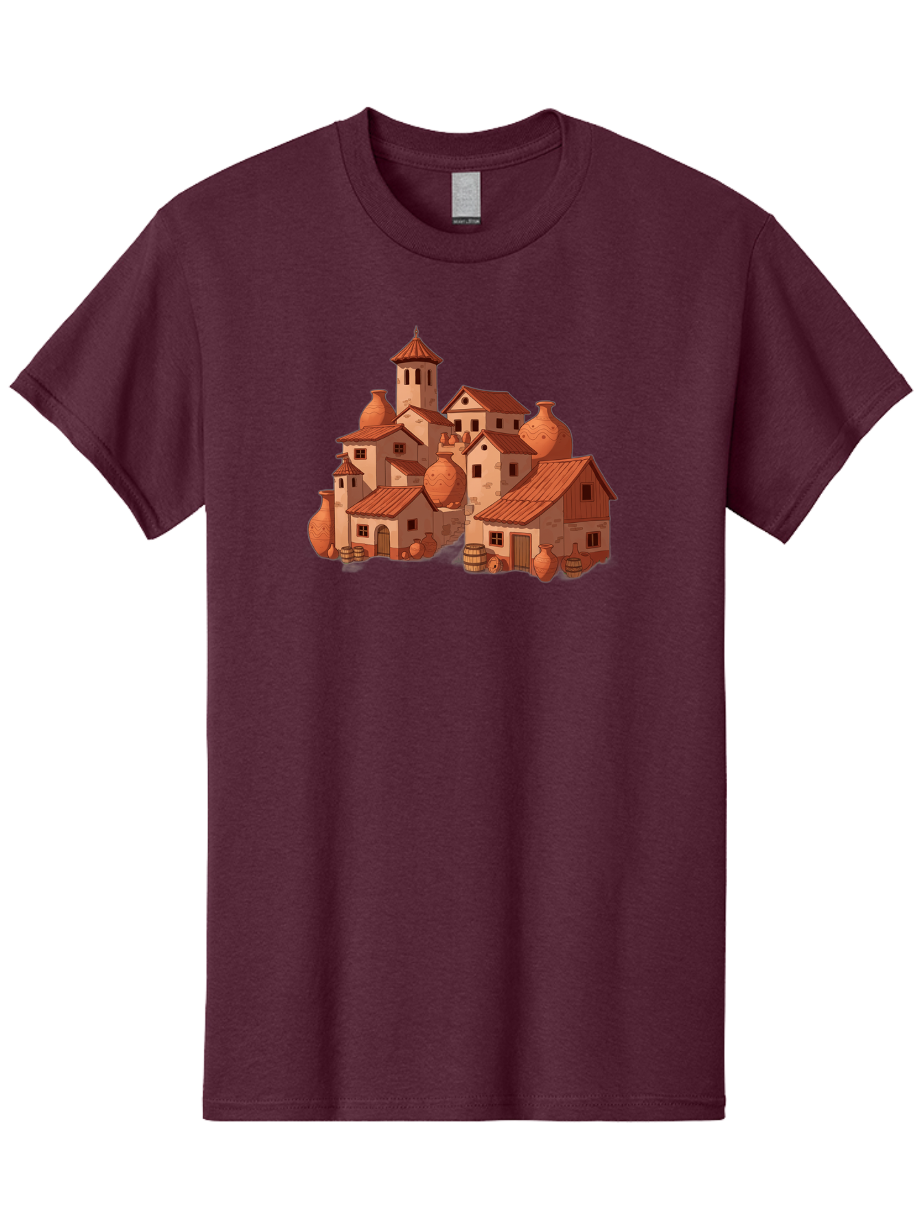 Medieval-Village Men'S Graphic Tee, 100% Cotton, Comfortable Casual Summer Wear, Machine Washable, Vintage Camera, Old Camera, Antique Camera, Black Camera, Classic Photography, Photography Equipment, Nostalgic Device, Film Camera, Camera Art Bag769