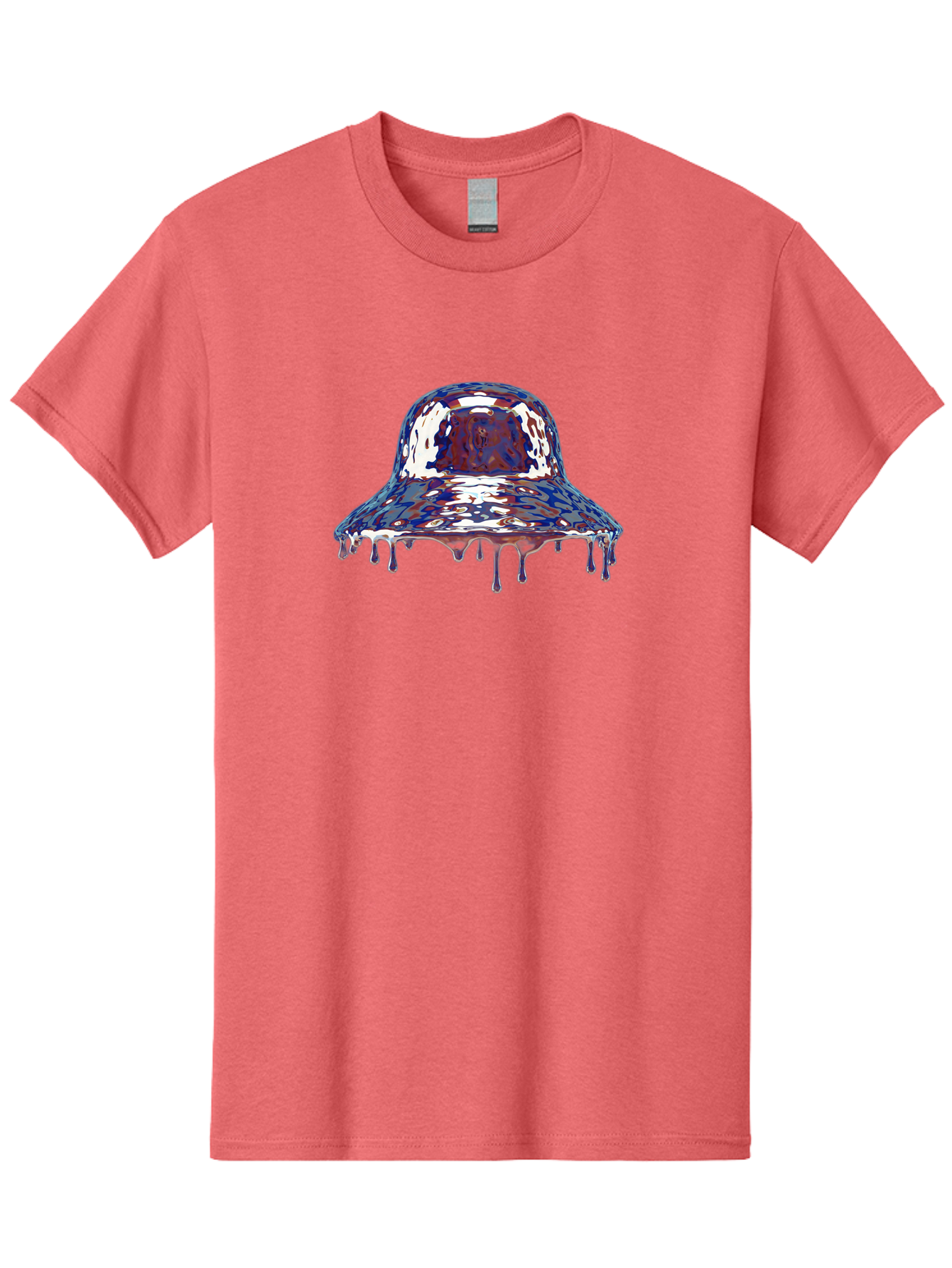 Melting-Bucket-Hat Men'S Graphic Tee, 100% Cotton, Comfortable Casual Summer Wear, Machine Washable, Vintage Camera, Old Camera, Antique Camera, Black Camera, Classic Photography, Photography Equipment, Nostalgic Device, Film Camera, Bag772