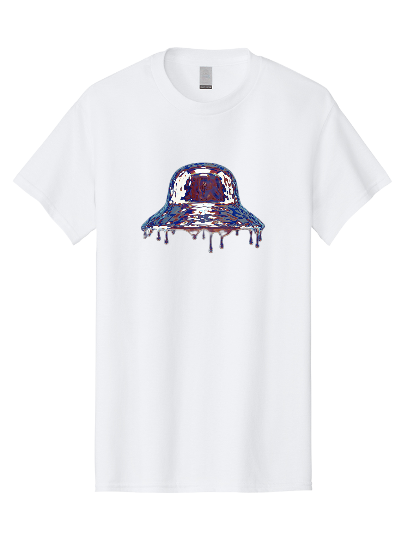 Melting-Bucket-Hat Men'S Graphic Tee, 100% Cotton, Comfortable Casual Summer Wear, Machine Washable, Vintage Camera, Old Camera, Antique Camera, Black Camera, Classic Photography, Photography Equipment, Nostalgic Device, Film Camera, Bag772