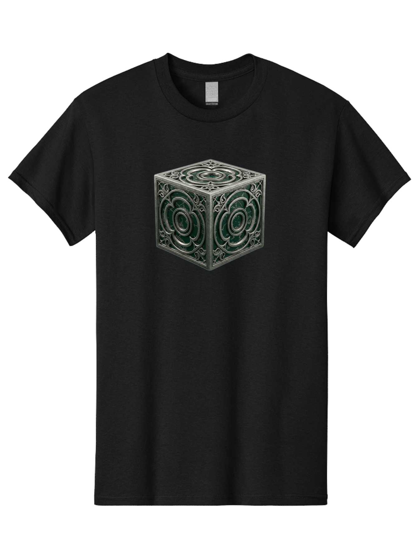 Metal-Cube Men'S Graphic Tee, 100% Cotton, Comfortable Casual Summer Wear, Machine Washable, Vintage Camera, Old Camera, Antique Camera, Black Camera, Classic Photography, Photography Equipment, Nostalgic Device, Film Camera, Camera Art Bag774