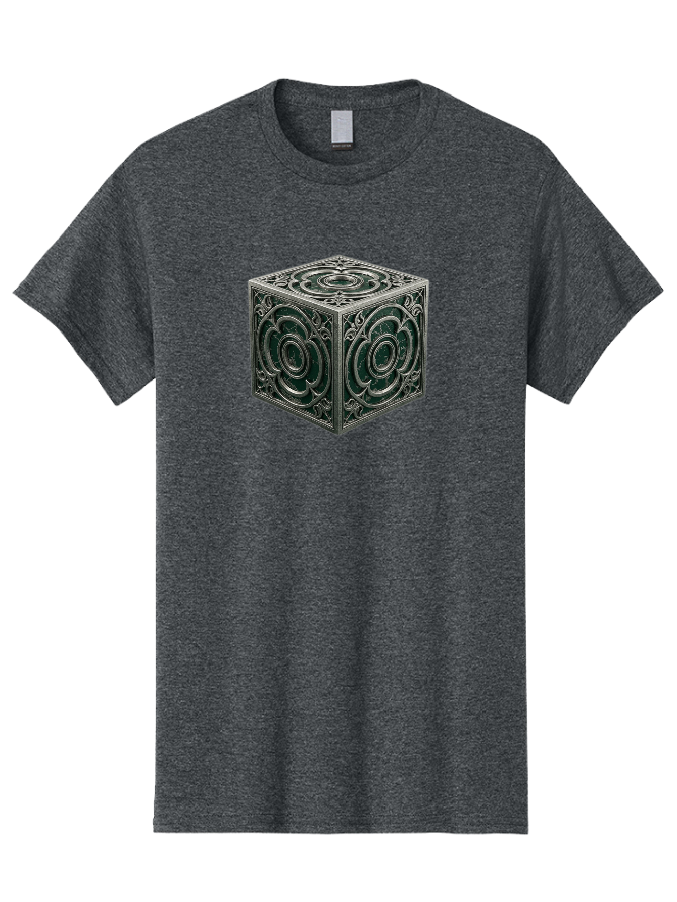Metal-Cube Men'S Graphic Tee, 100% Cotton, Comfortable Casual Summer Wear, Machine Washable, Vintage Camera, Old Camera, Antique Camera, Black Camera, Classic Photography, Photography Equipment, Nostalgic Device, Film Camera, Camera Art Bag774