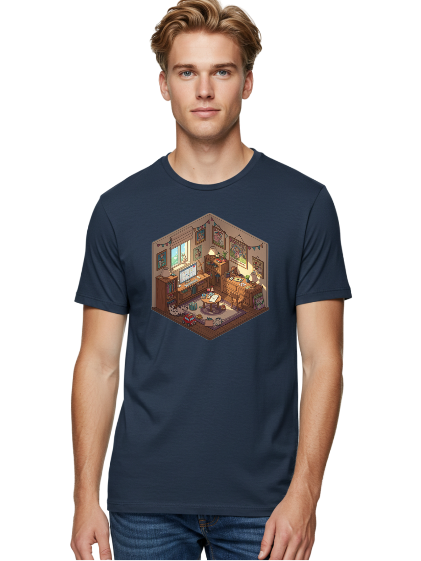 Metal-Gear-Solid-Room Men'S Graphic Tee, 100% Cotton, Comfortable Casual Summer Wear, Machine Washable, Vintage Camera, Old Camera, Antique Camera, Black Camera, Classic Photography, Photography Equipment, Nostalgic Device, Film Camera, Bag775