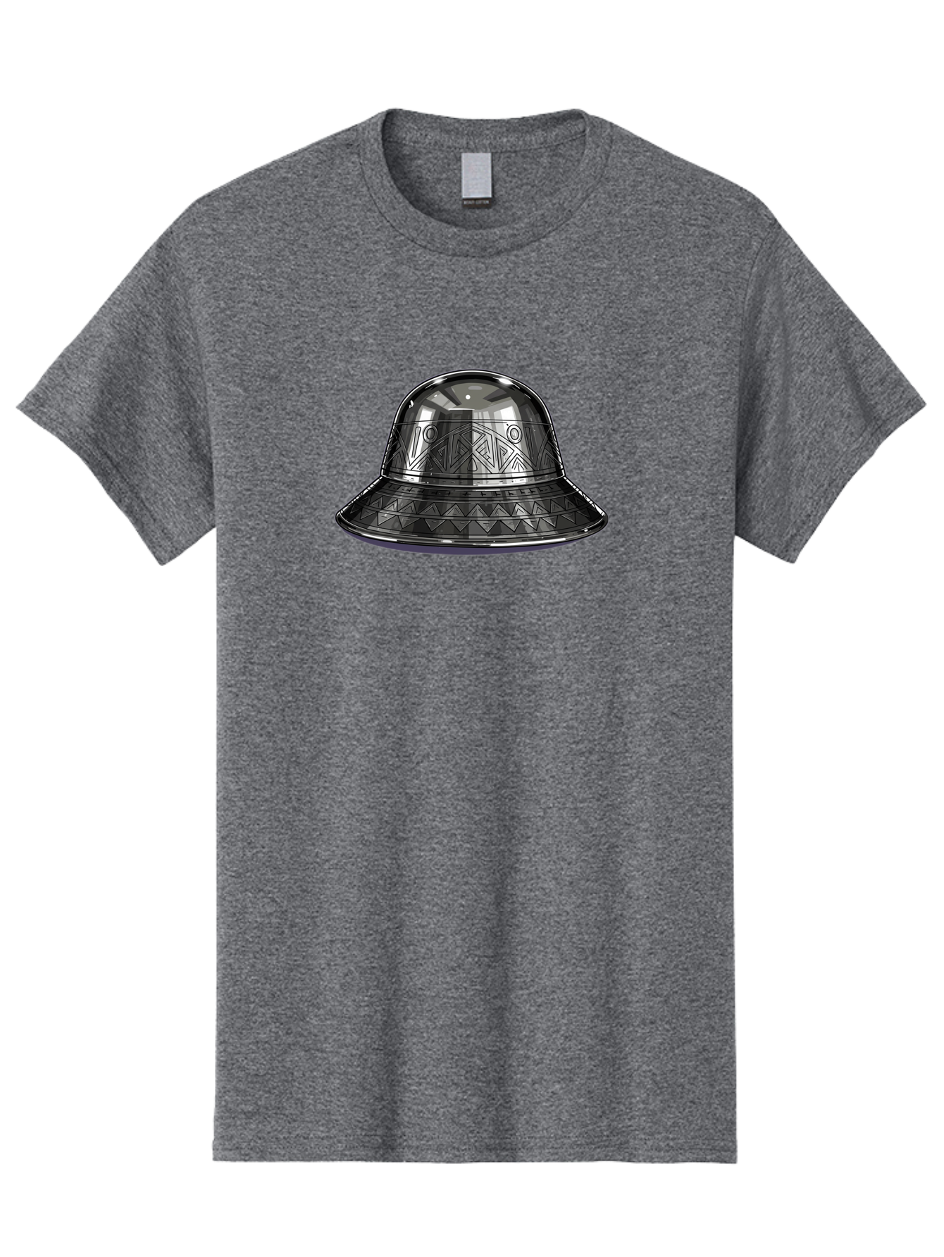 Metallic-Dome-Shaped-Object Men'S Graphic Tee, 100% Cotton, Comfortable Casual Summer Wear, Machine Washable, Vintage Camera, Old Camera, Antique Camera, Black Camera, Classic Photography, Photography Equipment, Nostalgic Device, Film Camera, Bag777