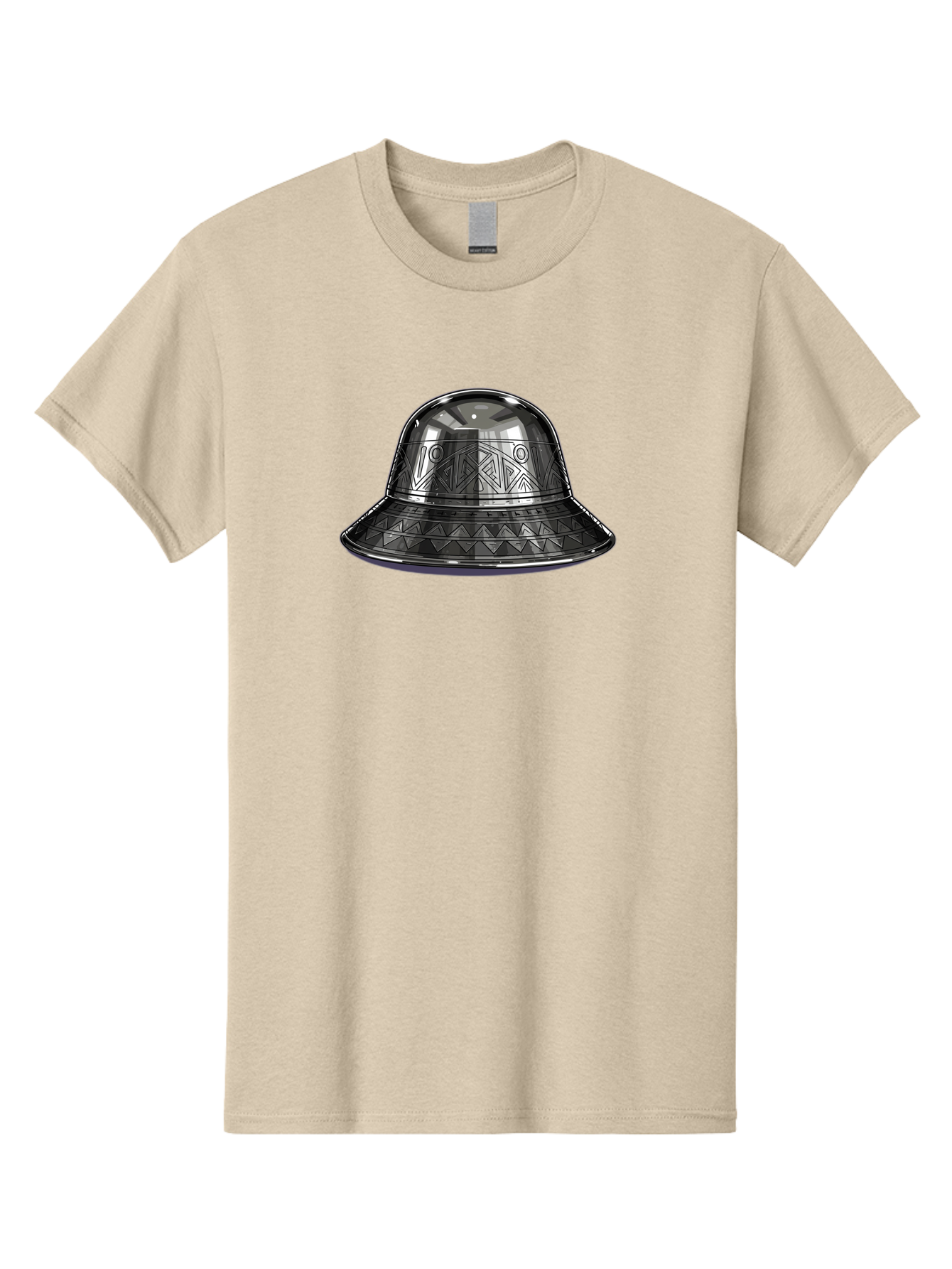 Metallic-Dome-Shaped-Object Men'S Graphic Tee, 100% Cotton, Comfortable Casual Summer Wear, Machine Washable, Vintage Camera, Old Camera, Antique Camera, Black Camera, Classic Photography, Photography Equipment, Nostalgic Device, Film Camera, Bag777
