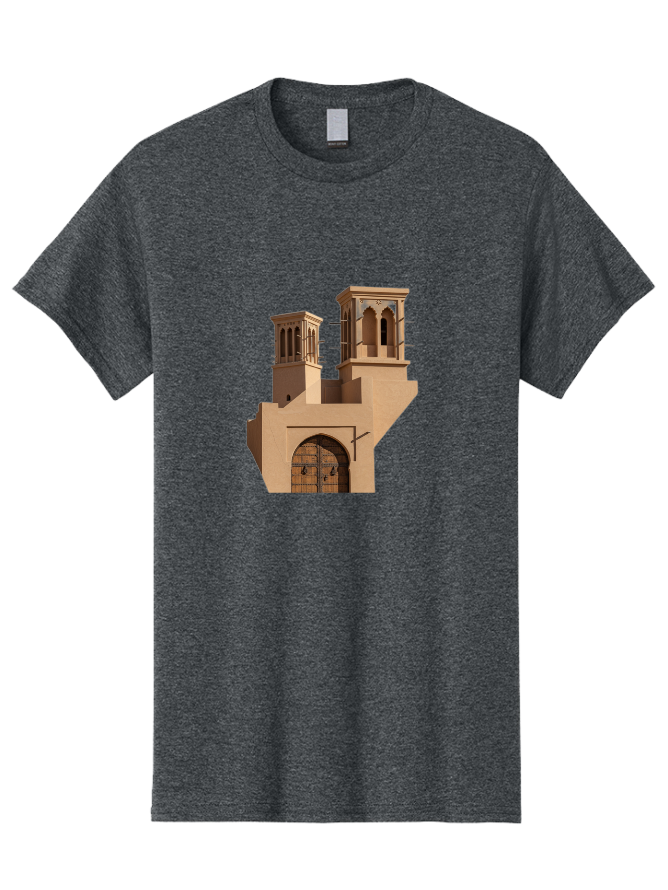 Middle-Eastern-Architecture Men'S Graphic Tee, 100% Cotton, Comfortable Casual Summer Wear, Machine Washable, Vintage Camera, Old Camera, Antique Camera, Black Camera, Classic Photography, Photography Equipment, Nostalgic Device, Film Camera, Bag786
