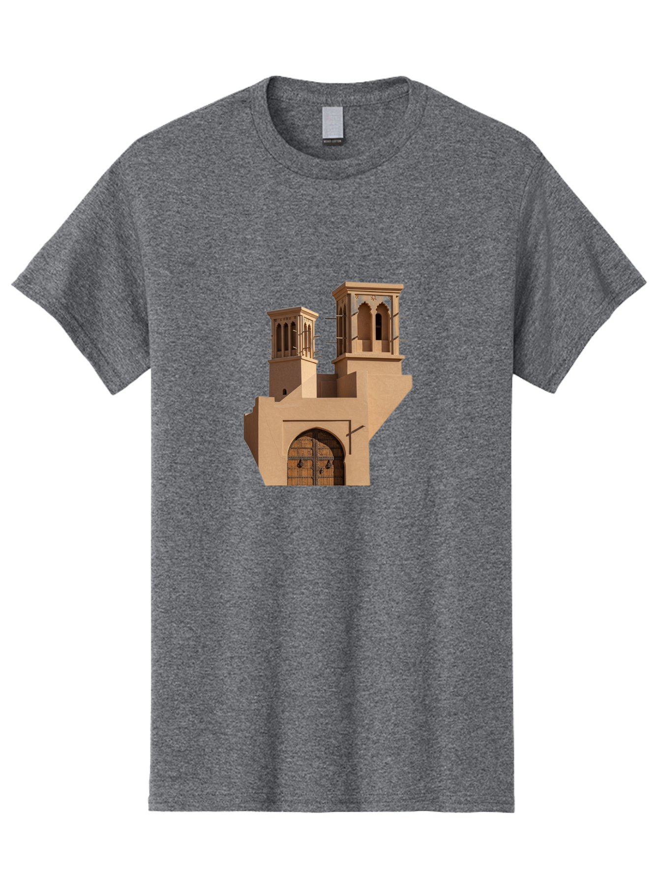 Middle-Eastern-Architecture Men'S Graphic Tee, 100% Cotton, Comfortable Casual Summer Wear, Machine Washable, Vintage Camera, Old Camera, Antique Camera, Black Camera, Classic Photography, Photography Equipment, Nostalgic Device, Film Camera, Bag786