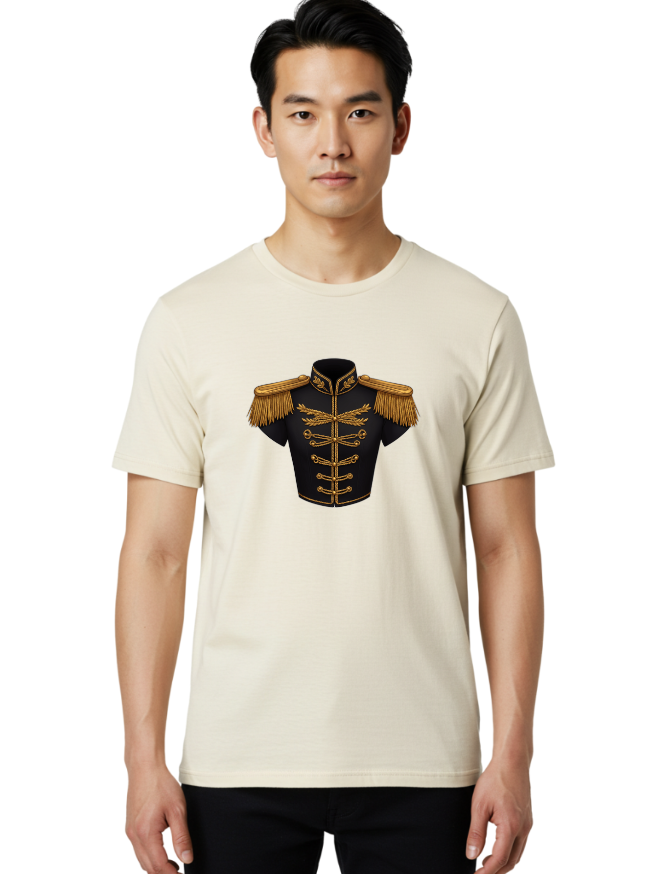 Military-Jacket Men'S Graphic Tee, 100% Cotton, Comfortable Casual Summer Wear, Machine Washable, Vintage Camera, Old Camera, Antique Camera, Black Camera, Classic Photography, Photography Equipment, Nostalgic Device, Film Camera, Camera Art Bag789