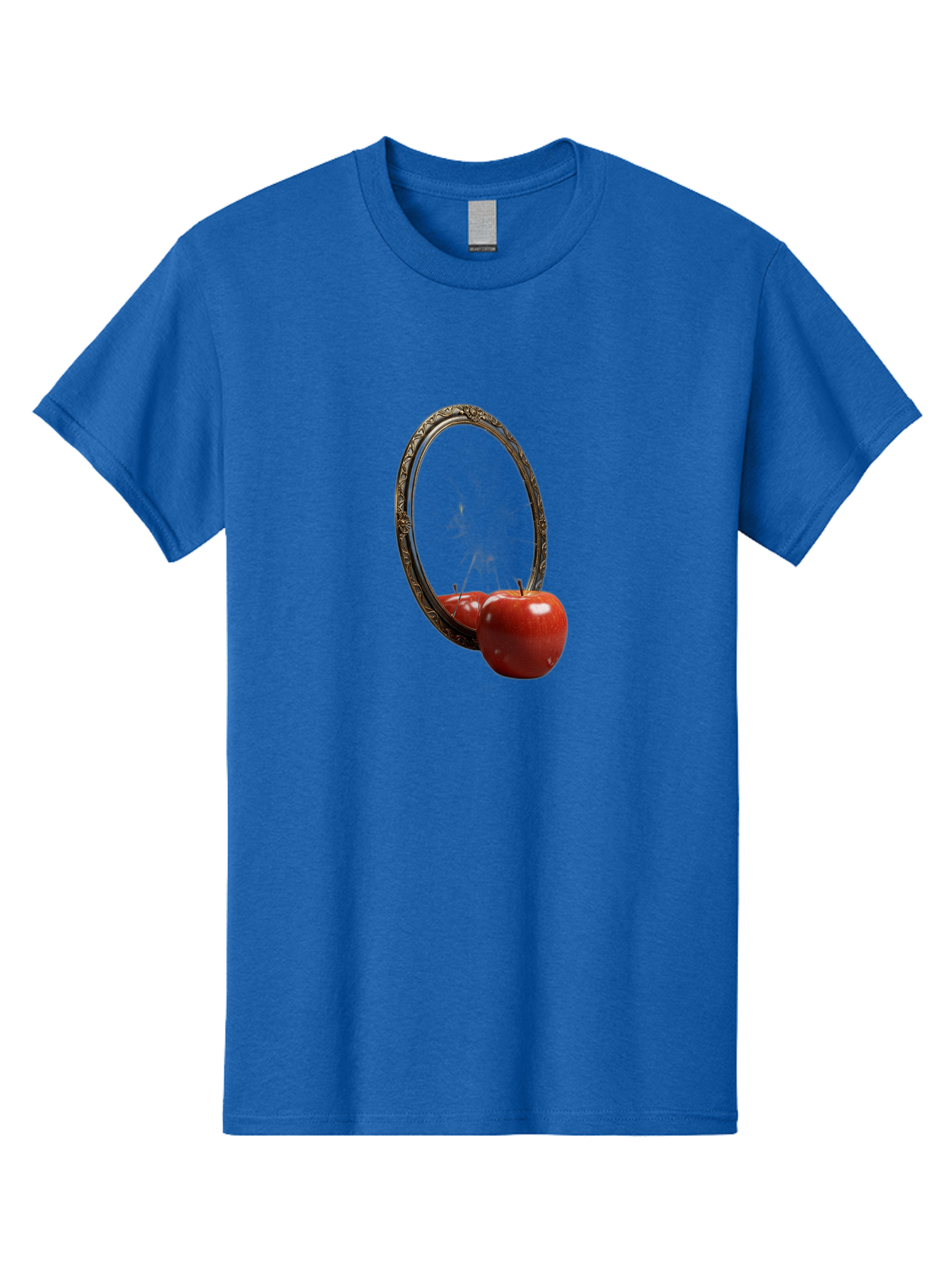 Mirror-Apple Men'S Graphic Tee, 100% Cotton, Comfortable Casual Summer Wear, Machine Washable, Vintage Camera, Old Camera, Antique Camera, Black Camera, Classic Photography, Photography Equipment, Nostalgic Device, Film Camera, Camera Art Bag792