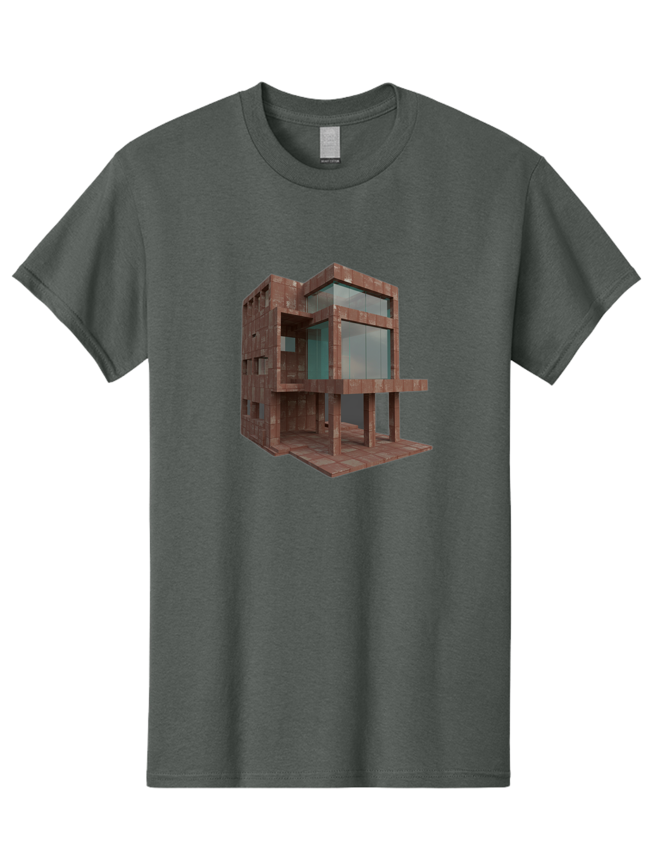 Modern-Building Men'S Graphic Tee, 100% Cotton, Comfortable Casual Summer Wear, Machine Washable, Vintage Camera, Old Camera, Antique Camera, Black Camera, Classic Photography, Photography Equipment, Nostalgic Device, Film Camera, Camera Art Bag794