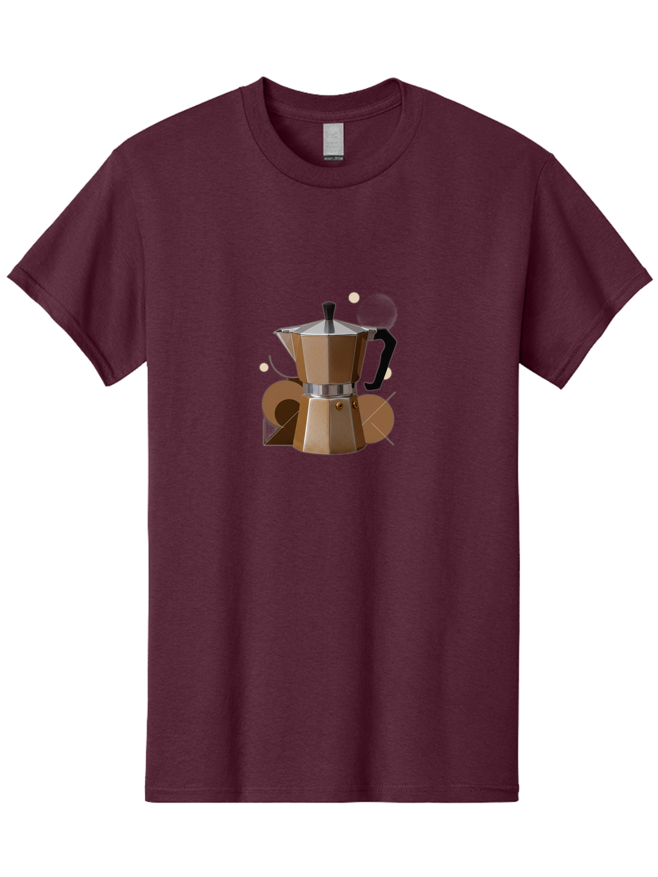 Moka-Pot-1 Men'S Graphic Tee, 100% Cotton, Comfortable Casual Summer Wear, Machine Washable, Vintage Camera, Old Camera, Antique Camera, Black Camera, Classic Photography, Photography Equipment, Nostalgic Device, Film Camera, Camera Art Bag796