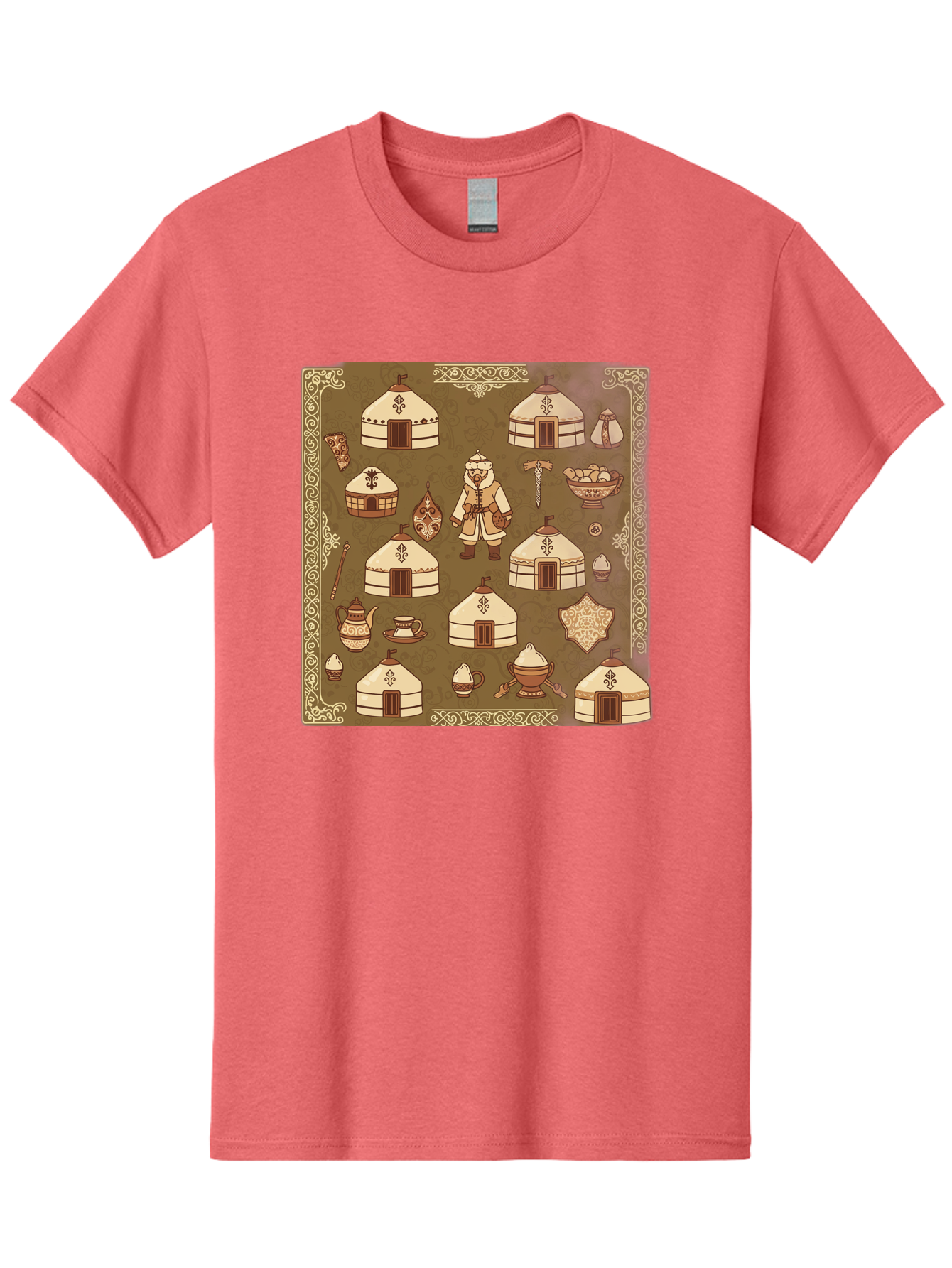 Mongolian-Yurt-Collection Men'S Graphic Tee, 100% Cotton, Comfortable Casual Summer Wear, Machine Washable, Vintage Camera, Old Camera, Antique Camera, Black Camera, Classic Photography, Photography Equipment, Nostalgic Device, Film Camera, Bag801