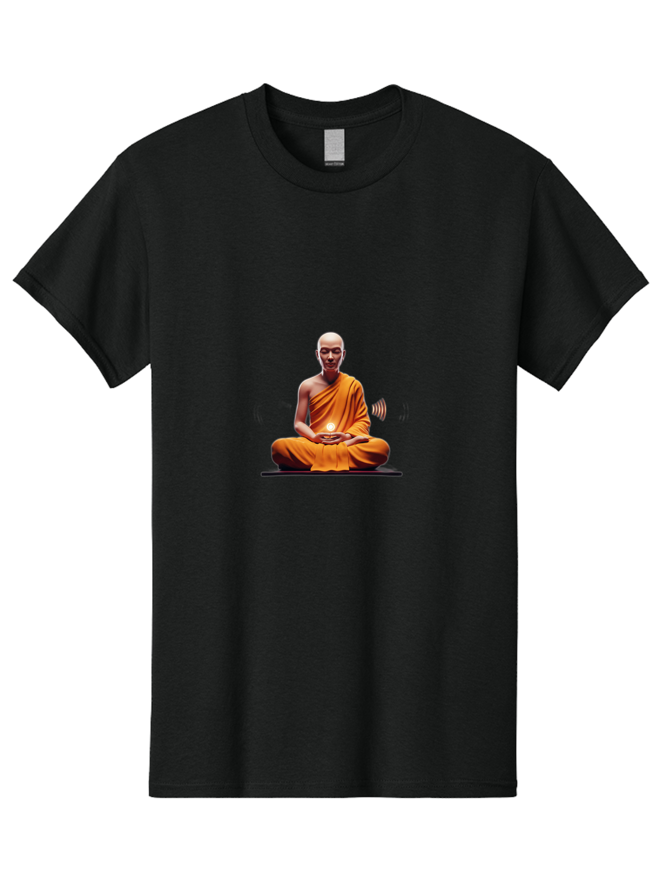Monk-Meditation Men'S Graphic Tee, 100% Cotton, Comfortable Casual Summer Wear, Machine Washable, Vintage Camera, Old Camera, Antique Camera, Black Camera, Classic Photography, Photography Equipment, Nostalgic Device, Film Camera, Camera Art Bag803