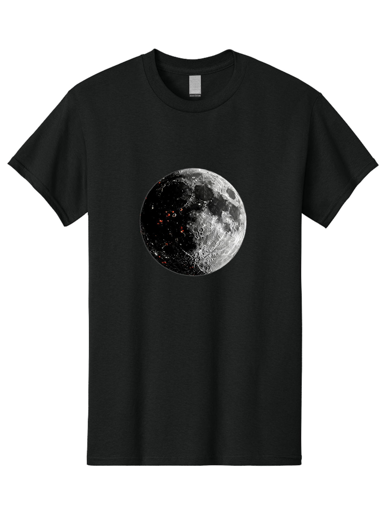 Moon-2 Men'S Graphic Tee, 100% Cotton, Comfortable Casual Summer Wear, Machine Washable, Vintage Camera, Old Camera, Antique Camera, Black Camera, Classic Photography, Photography Equipment, Nostalgic Device, Film Camera, Camera Art Bag808
