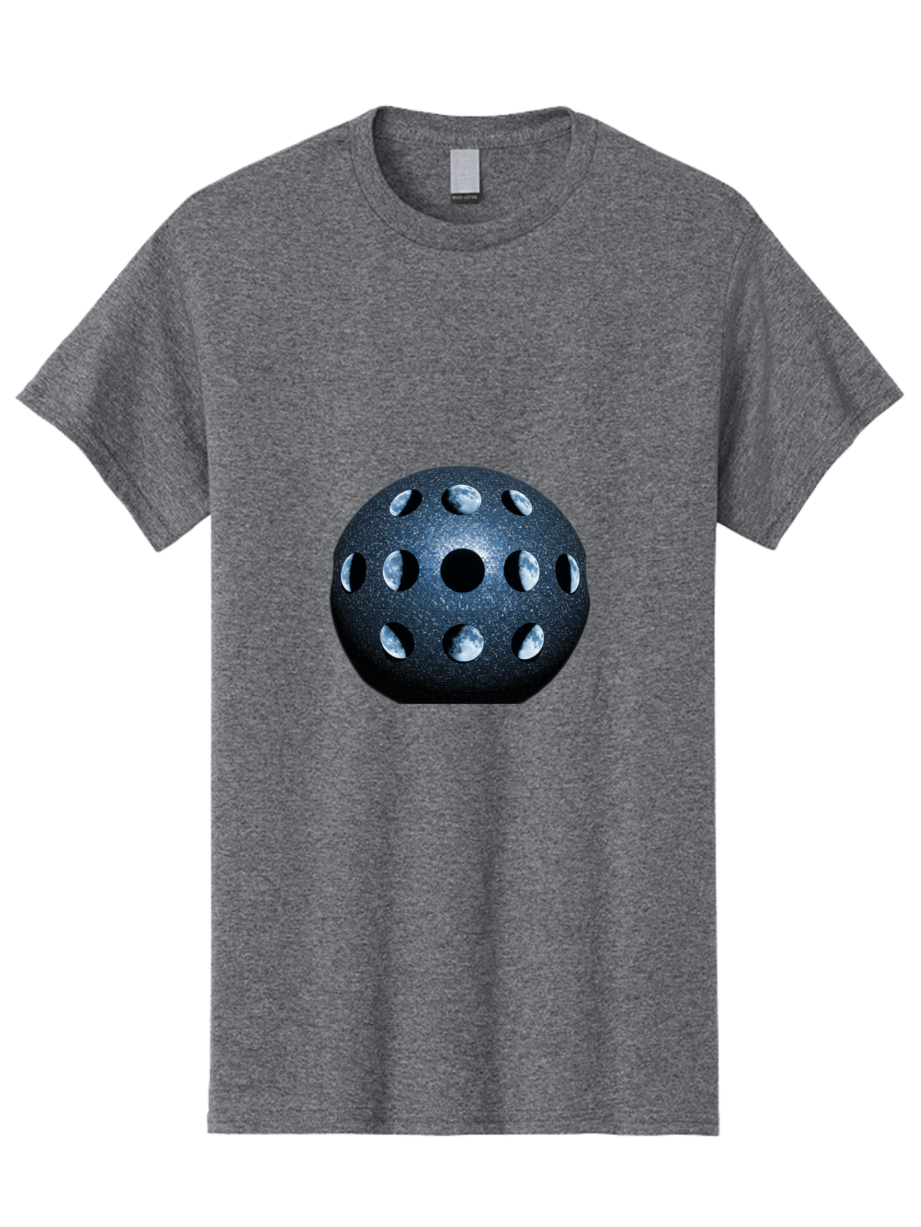Moon-Phases-Orb Men'S Graphic Tee, 100% Cotton, Comfortable Casual Summer Wear, Machine Washable, Vintage Camera, Old Camera, Antique Camera, Black Camera, Classic Photography, Photography Equipment, Nostalgic Device, Film Camera, Camera Art Bag809