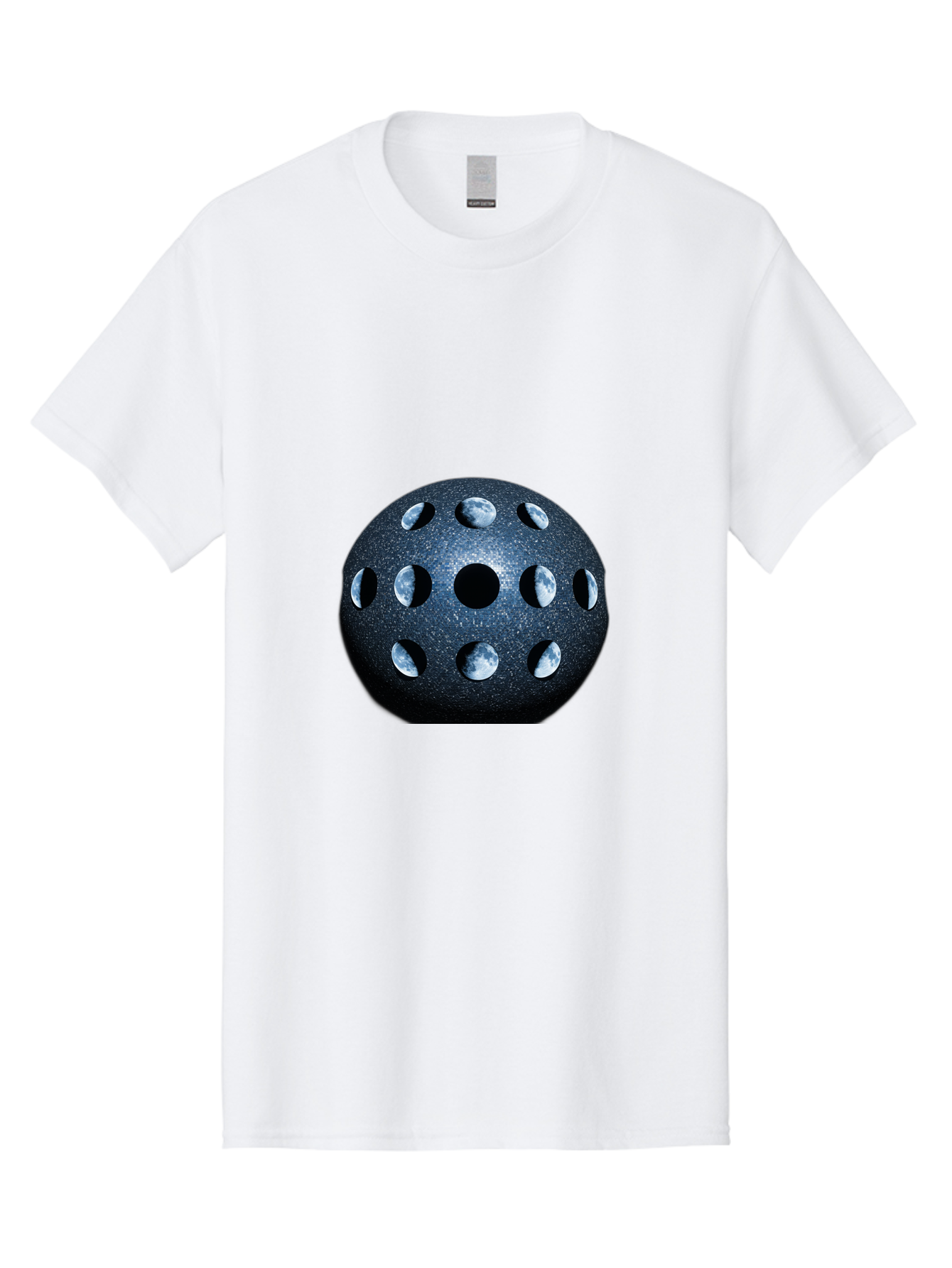 Moon-Phases-Orb Men'S Graphic Tee, 100% Cotton, Comfortable Casual Summer Wear, Machine Washable, Vintage Camera, Old Camera, Antique Camera, Black Camera, Classic Photography, Photography Equipment, Nostalgic Device, Film Camera, Camera Art Bag809