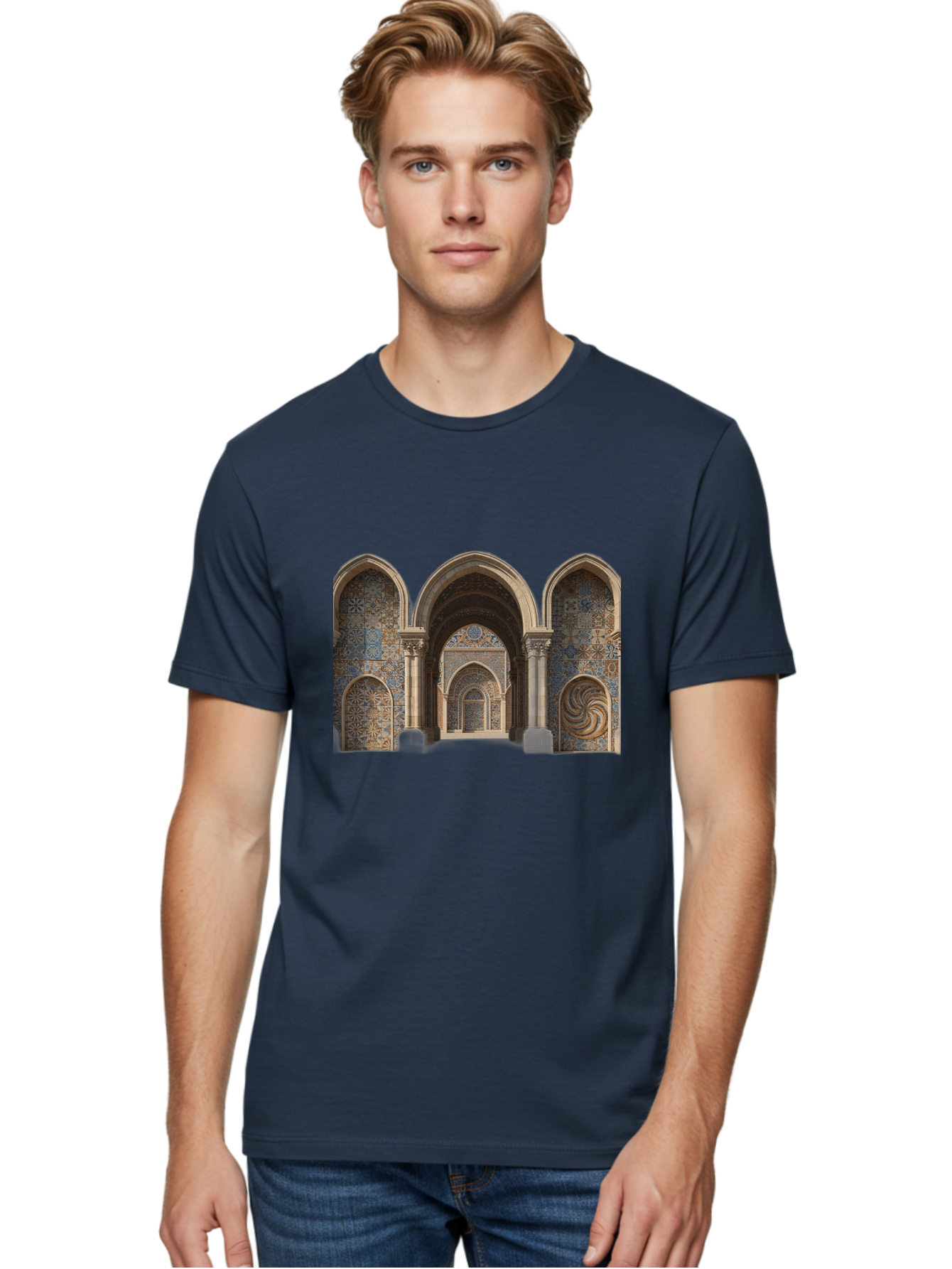 Moorish-Archway Men'S Graphic Tee, 100% Cotton, Comfortable Casual Summer Wear, Machine Washable, Vintage Camera, Old Camera, Antique Camera, Black Camera, Classic Photography, Photography Equipment, Nostalgic Device, Film Camera, Camera Art Bag812