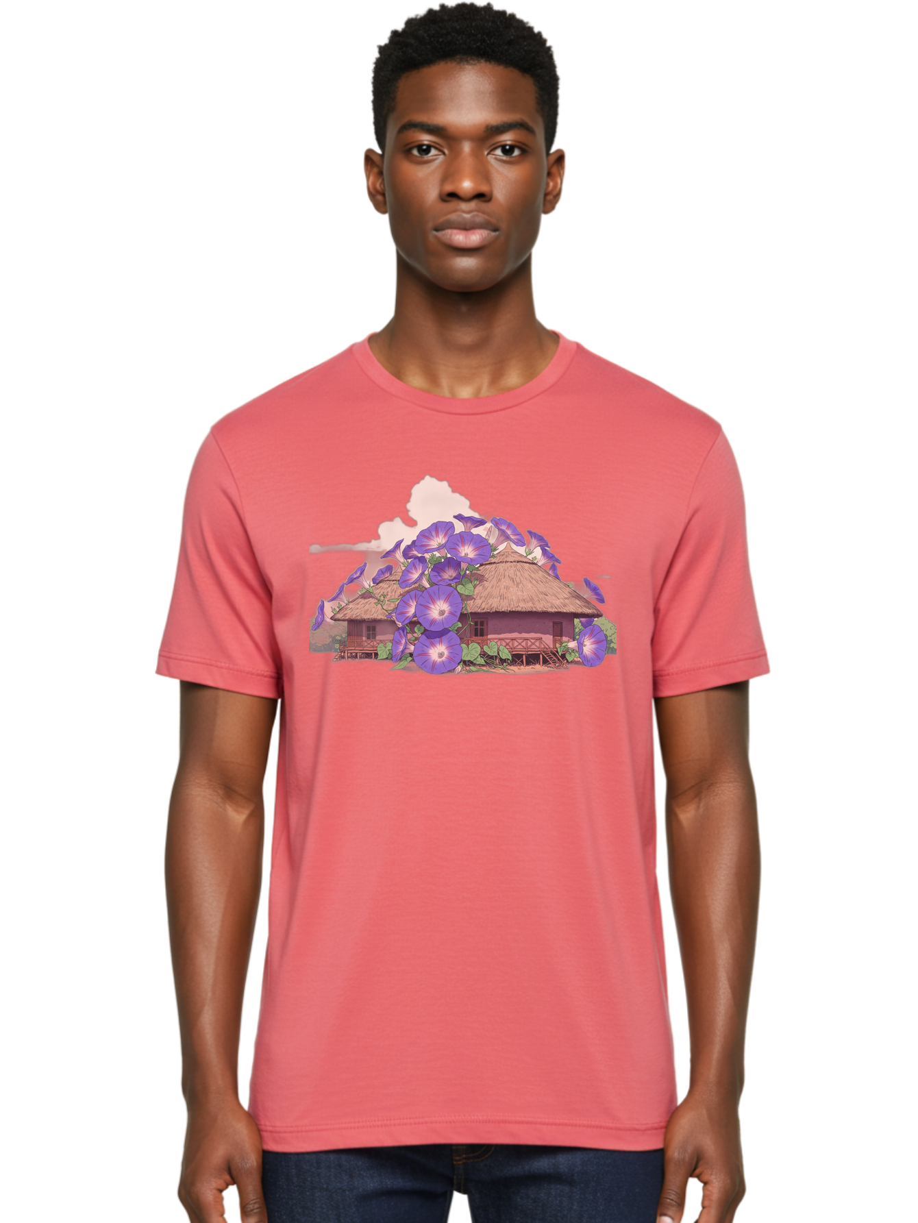 Morning-Glory Men'S Graphic Tee, 100% Cotton, Comfortable Casual Summer Wear, Machine Washable, Vintage Camera, Old Camera, Antique Camera, Black Camera, Classic Photography, Photography Equipment, Nostalgic Device, Film Camera, Camera Art Bag813
