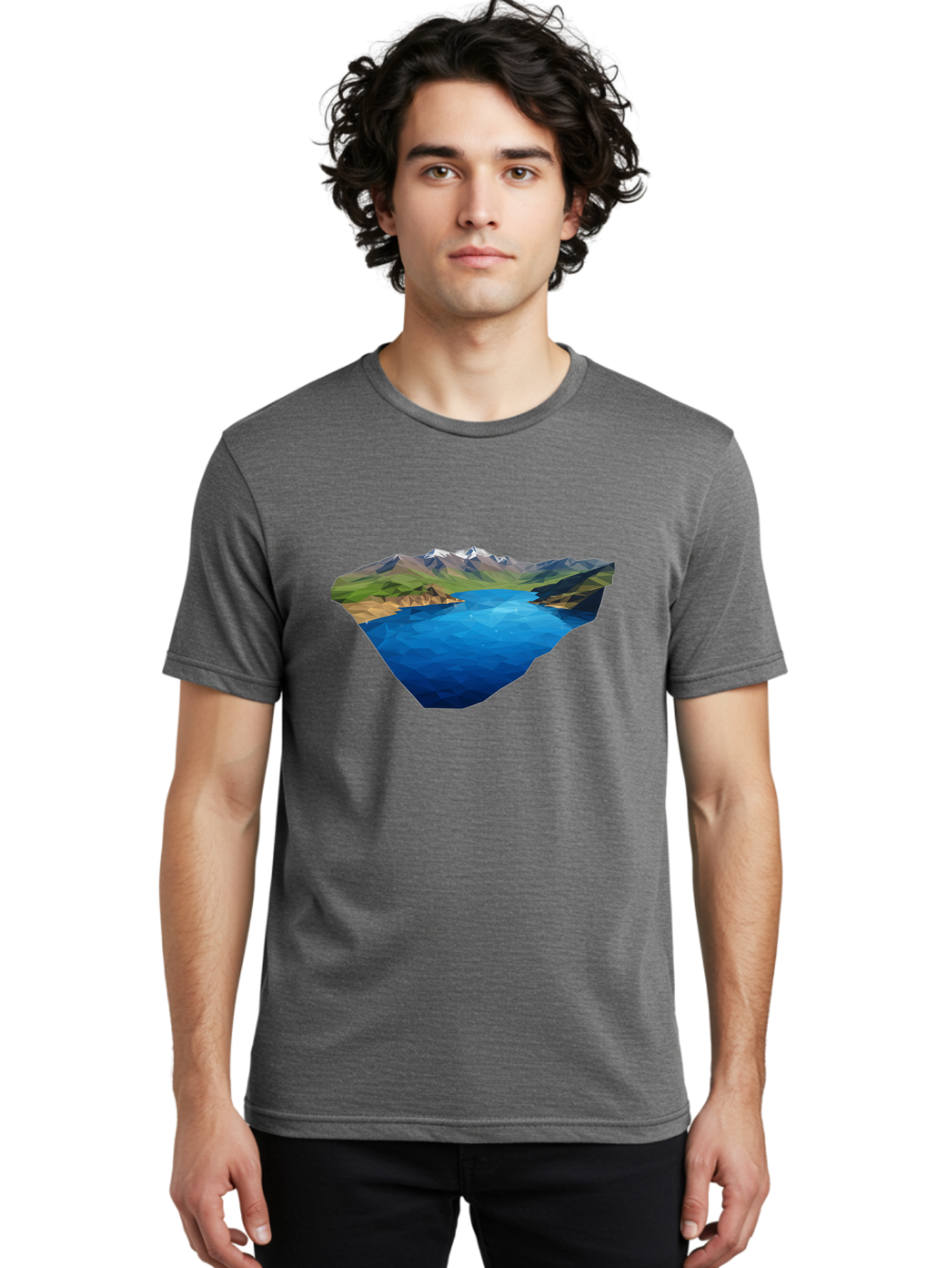 Mountain-Lake Men'S Graphic Tee, 100% Cotton, Comfortable Casual Summer Wear, Machine Washable, Vintage Camera, Old Camera, Antique Camera, Black Camera, Classic Photography, Photography Equipment, Nostalgic Device, Film Camera, Camera Art Bag823